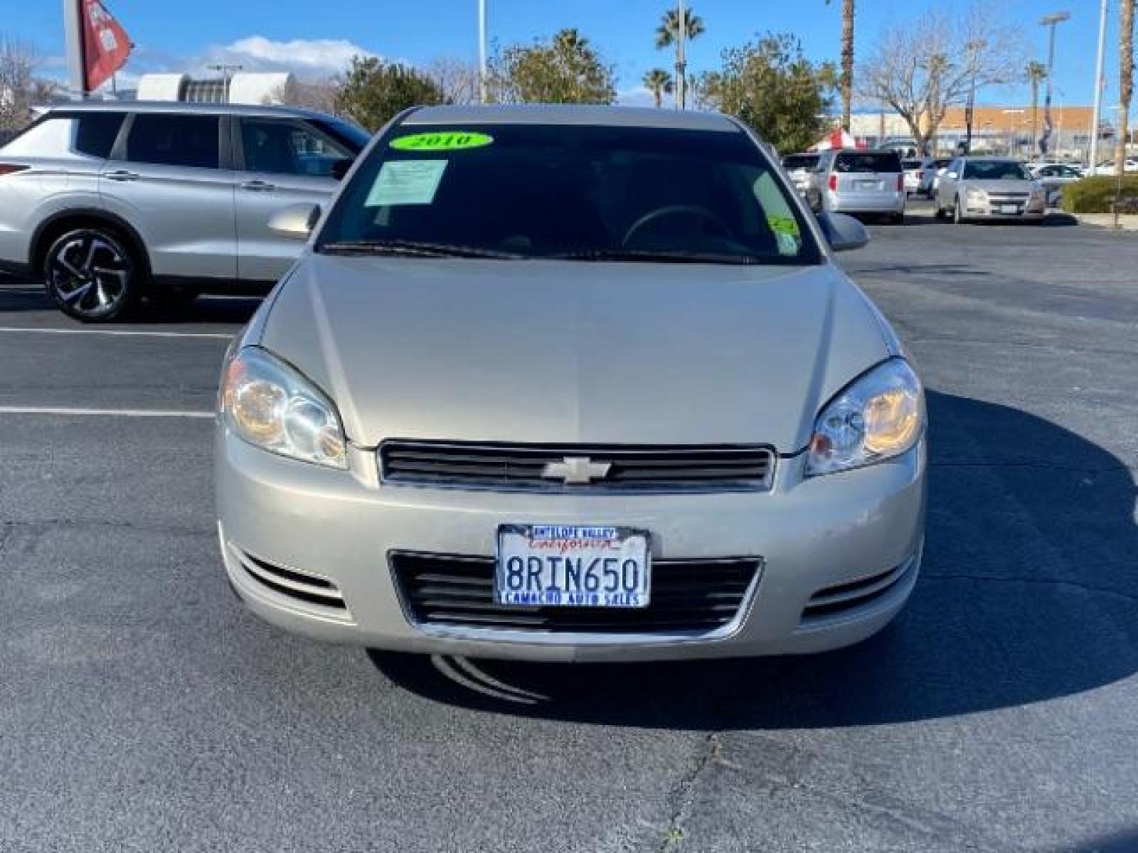 2010 GOLD Chevrolet Impala (2G1WA5EN9A1) with an 6-Cyl 3.5 Liter engine, Automatic 4-Spd w/Overdrive transmission, located at 412 Auto Vista Drive, Palmdale, CA, 93551, (661) 945-0620, 34.592636, -118.136681 - Photo #1