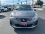 2017 GRAY Mitsubishi Mirage G4 (ML32F3FJ2HH) with an 3-Cyl 1.2 Liter engine, Automatic transmission, located at 412 Auto Vista Drive, Palmdale, CA, 93551, (661) 945-0620, 34.592636, -118.136681 - Photo#1