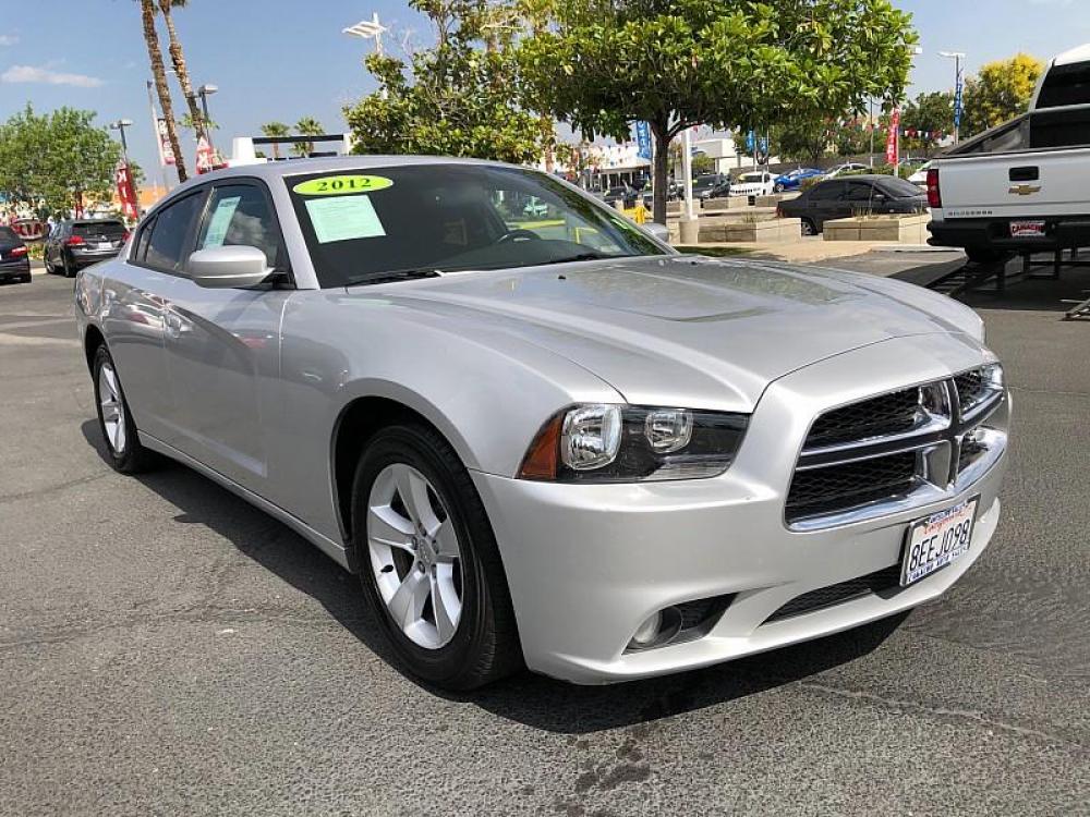 2012 SILVER Dodge Charger (2C3CDXHG7CH) with an V6 3.6 Liter engine, Automatic 8-Spd transmission, located at 412 Auto Vista Drive, Palmdale, 93551, (661) 945-0620, 34.592636, -118.136681 - Photo #0