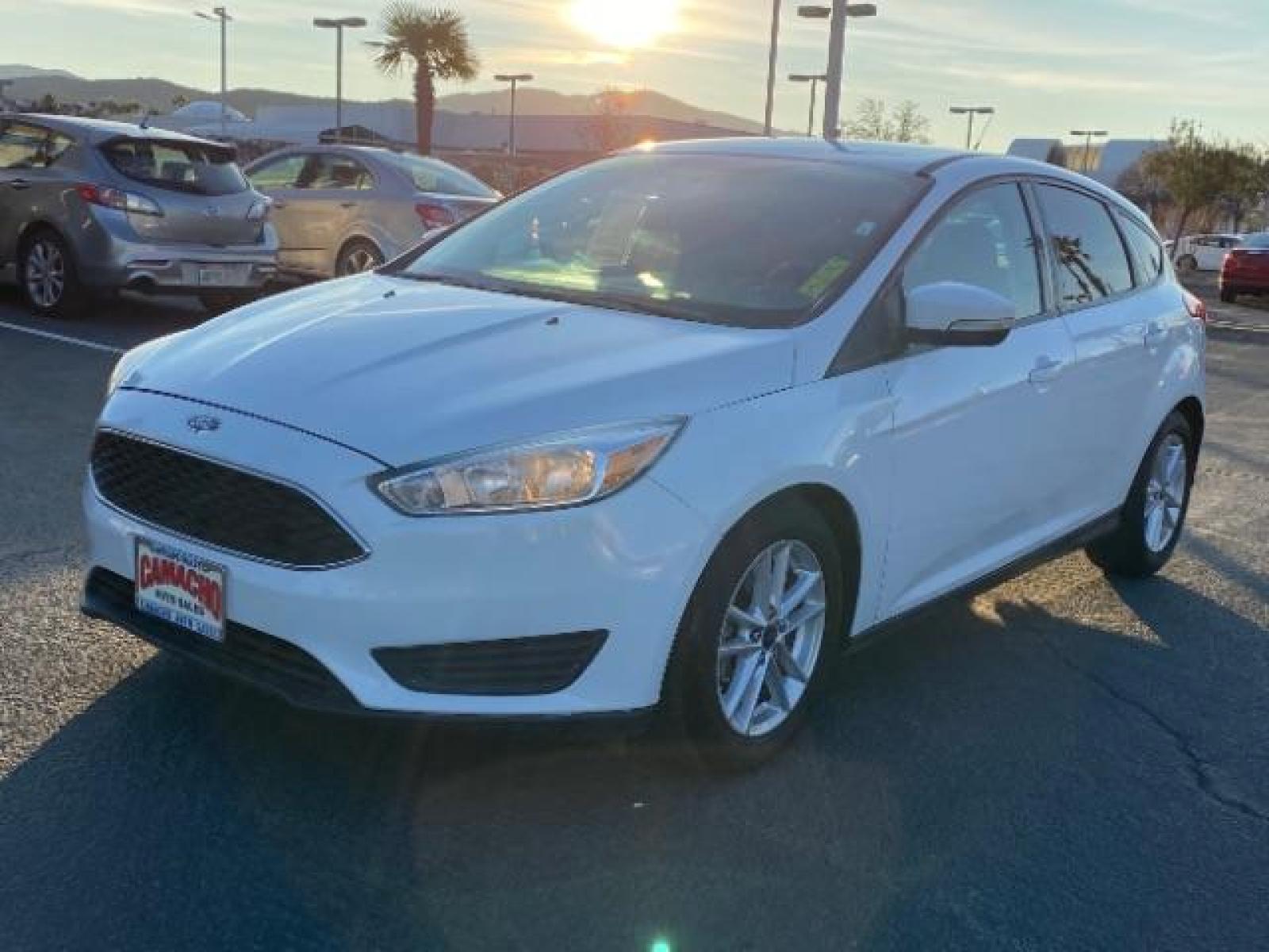 2016 WHITE Ford Focus (1FADP3K25GL) with an 4-Cyl Flex Fuel 2.0L engine, Manual 5-Spd transmission, located at 412 Auto Vista Drive, Palmdale, 93551, (661) 945-0620, 34.592636, -118.136681 - Photo #2