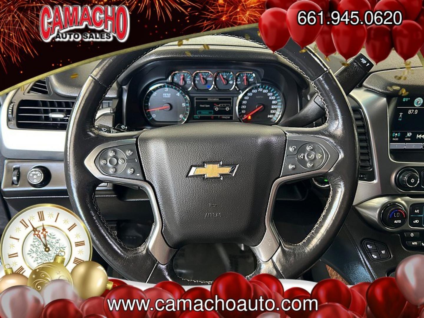 2016 WHITE Chevrolet Suburban (1GNSCJKC4GR) with an V8 EcoTec3 5.3 Liter engine, Automatic 6-Spd w/Overdrive transmission, located at 412 Auto Vista Drive, Palmdale, CA, 93551, (661) 945-0620, 34.592636, -118.136681- Photo#23