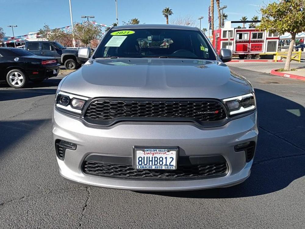 2021 SILVER /BLACK Dodge Durango (1C4RDHDG2MC) with an V6 3.6 Liter engine, Automatic 8-Spd transmission, located at 412 Auto Vista Drive, Palmdale, 93551, (661) 945-0620, 34.592636, -118.136681 - Photo #7