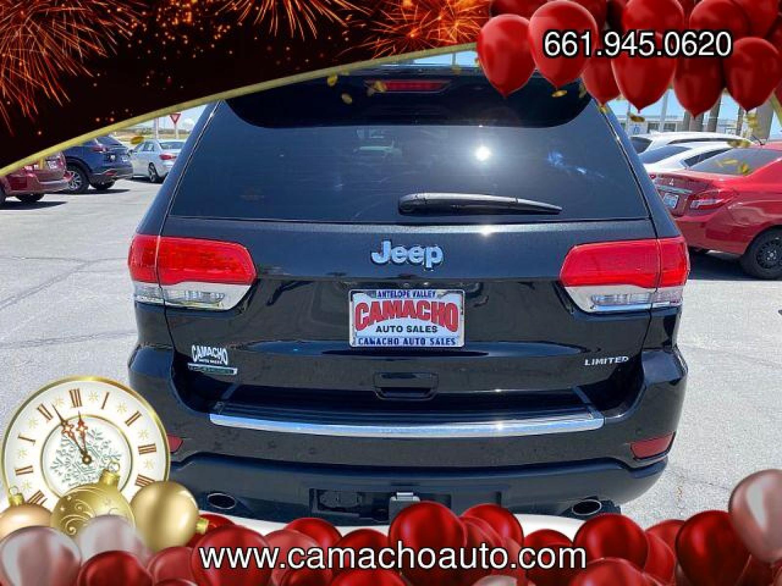 2014 BLACK Jeep Grand Cherokee (1C4RJEBM7EC) with an V6 EcoDiesel 3.0T engine, Automatic 8-Spd transmission, located at 412 Auto Vista Drive, Palmdale, CA, 93551, (661) 945-0620, 34.592636, -118.136681 - Photo #5