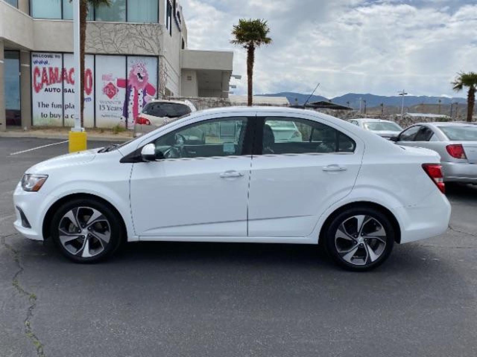 2017 WHITE Chevrolet Sonic (1G1JF5SB5H4) with an 4-Cyl Turbo 1.4 Liter engine, Automatic 6-Spd transmission, located at 412 Auto Vista Drive, Palmdale, CA, 93551, (661) 945-0620, 34.592636, -118.136681 - Photo #19