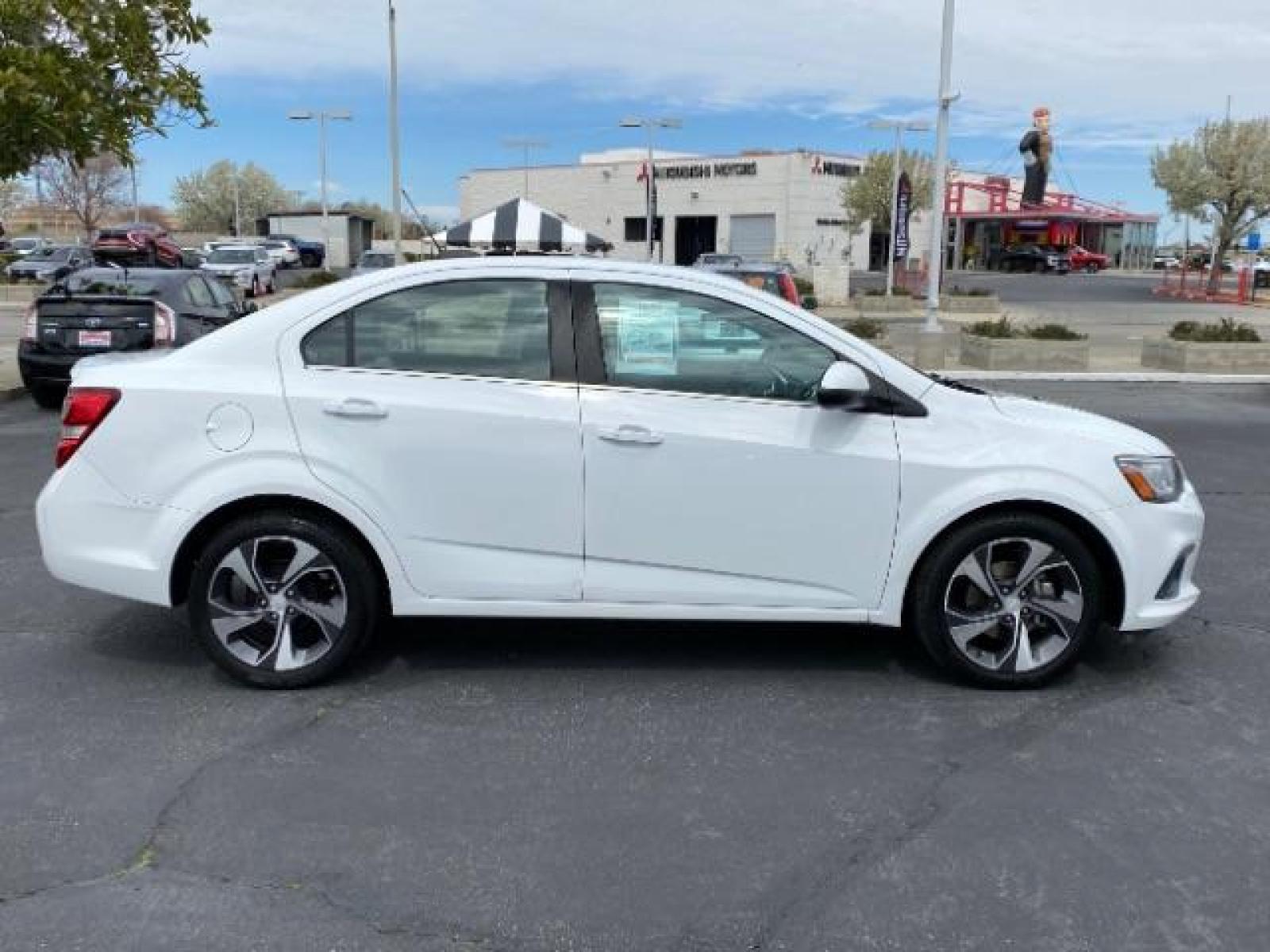 2017 WHITE Chevrolet Sonic (1G1JF5SB5H4) with an 4-Cyl Turbo 1.4 Liter engine, Automatic 6-Spd transmission, located at 412 Auto Vista Drive, Palmdale, CA, 93551, (661) 945-0620, 34.592636, -118.136681 - Photo #23