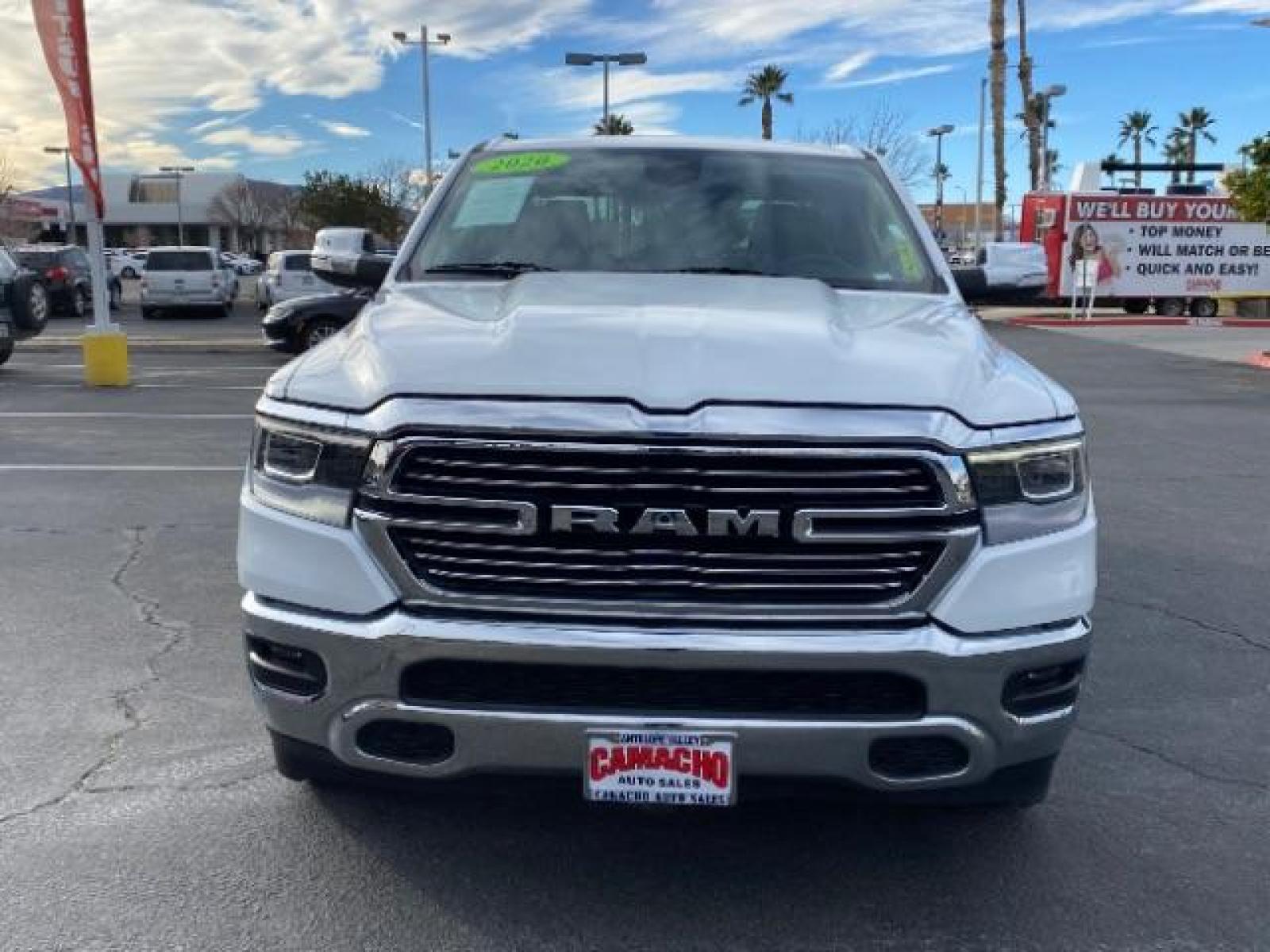 2020 WHITE Ram 1500 2WD (1C6RREDT0LN) with an 8-Cyl 5.7 Liter engine, Automatic 8-Spd transmission, located at 412 Auto Vista Drive, Palmdale, CA, 93551, (661) 945-0620, 34.592636, -118.136681 - Photo #1