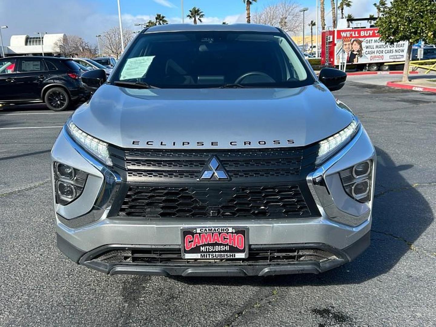 2023 Mitsubishi Eclipse Cross (JA4ATVAA0PZ) with an 4-Cyl Turbo 1.5 Liter engine, Automatic CVT w/Sport Mode transmission, located at 412 Auto Vista Drive, Palmdale, CA, 93551, (661) 945-0620, 34.592636, -118.136681 - Photo#1