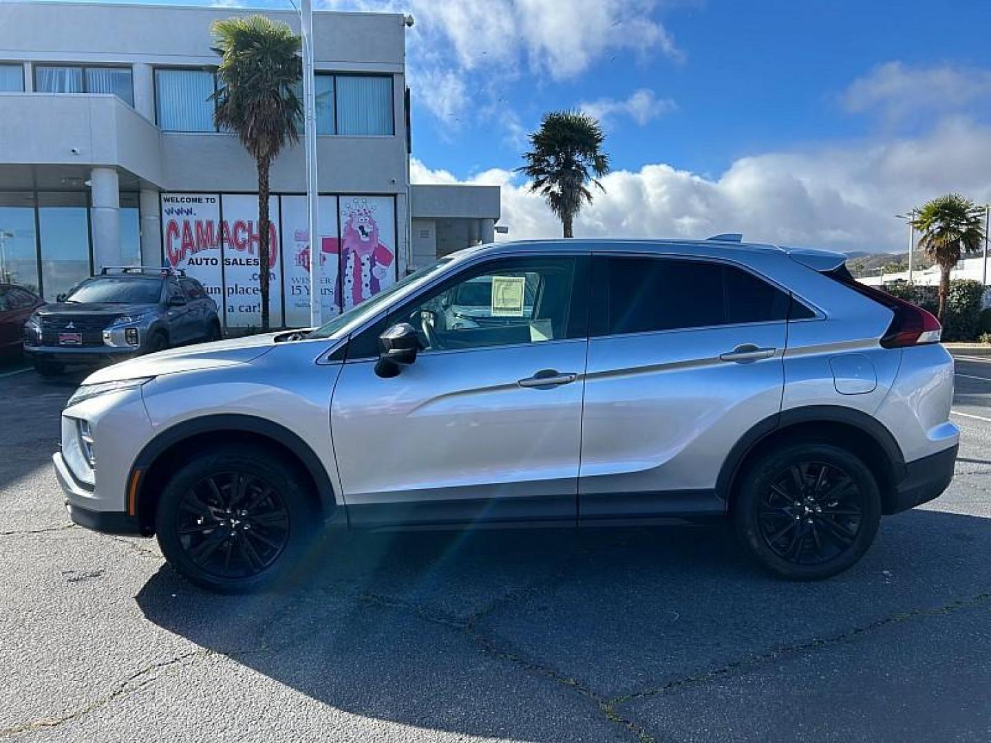 2023 Mitsubishi Eclipse Cross (JA4ATVAA0PZ) with an 4-Cyl Turbo 1.5 Liter engine, Automatic CVT w/Sport Mode transmission, located at 412 Auto Vista Drive, Palmdale, CA, 93551, (661) 945-0620, 34.592636, -118.136681 - Photo#3