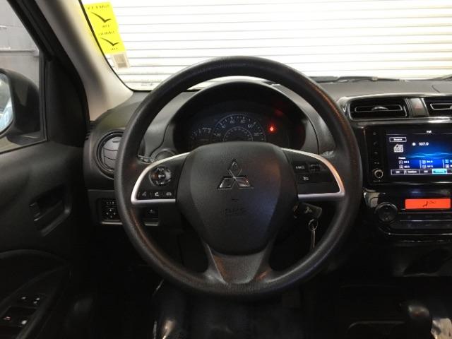 2021 SILVER Mitsubishi Mirage (ML32AUHJ9MH) with an 3-Cyl 1.2 Liter engine, Automatic CVT transmission, located at 412 Auto Vista Drive, Palmdale, 93551, (661) 945-0620, 34.592636, -118.136681 - Photo #12