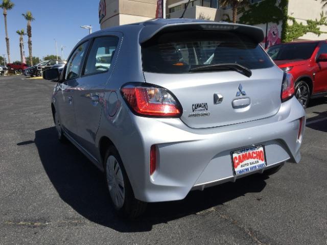 2021 SILVER Mitsubishi Mirage (ML32AUHJ9MH) with an 3-Cyl 1.2 Liter engine, Automatic CVT transmission, located at 412 Auto Vista Drive, Palmdale, 93551, (661) 945-0620, 34.592636, -118.136681 - Photo #6