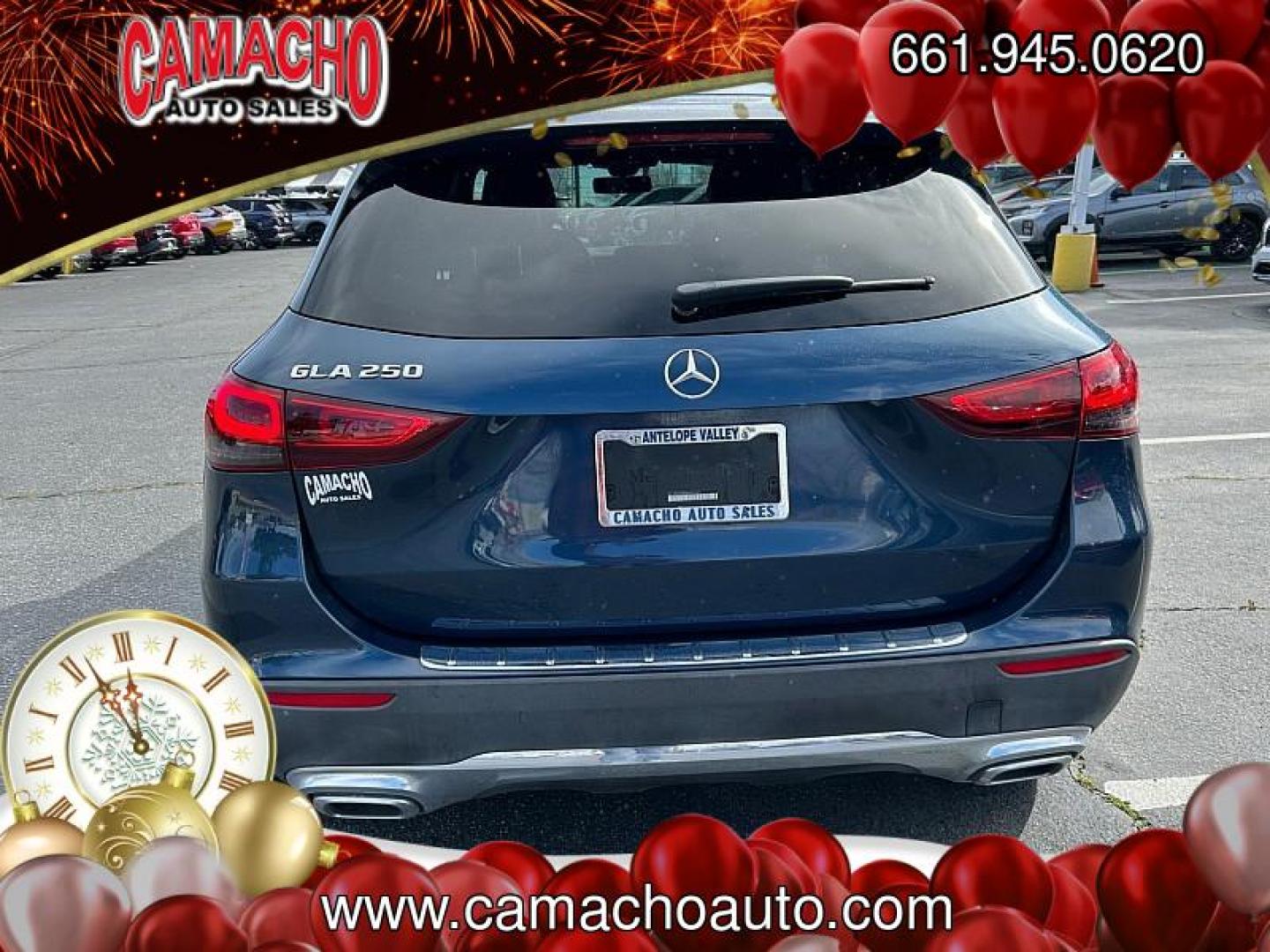2021 BLUE Mercedes-Benz GLA (W1N4N4GB6MJ) with an 4-Cyl Turbo 2.0 Liter engine, Automatic 8-Spd DCT transmission, located at 412 Auto Vista Drive, Palmdale, CA, 93551, (661) 945-0620, 34.592636, -118.136681- Photo#7