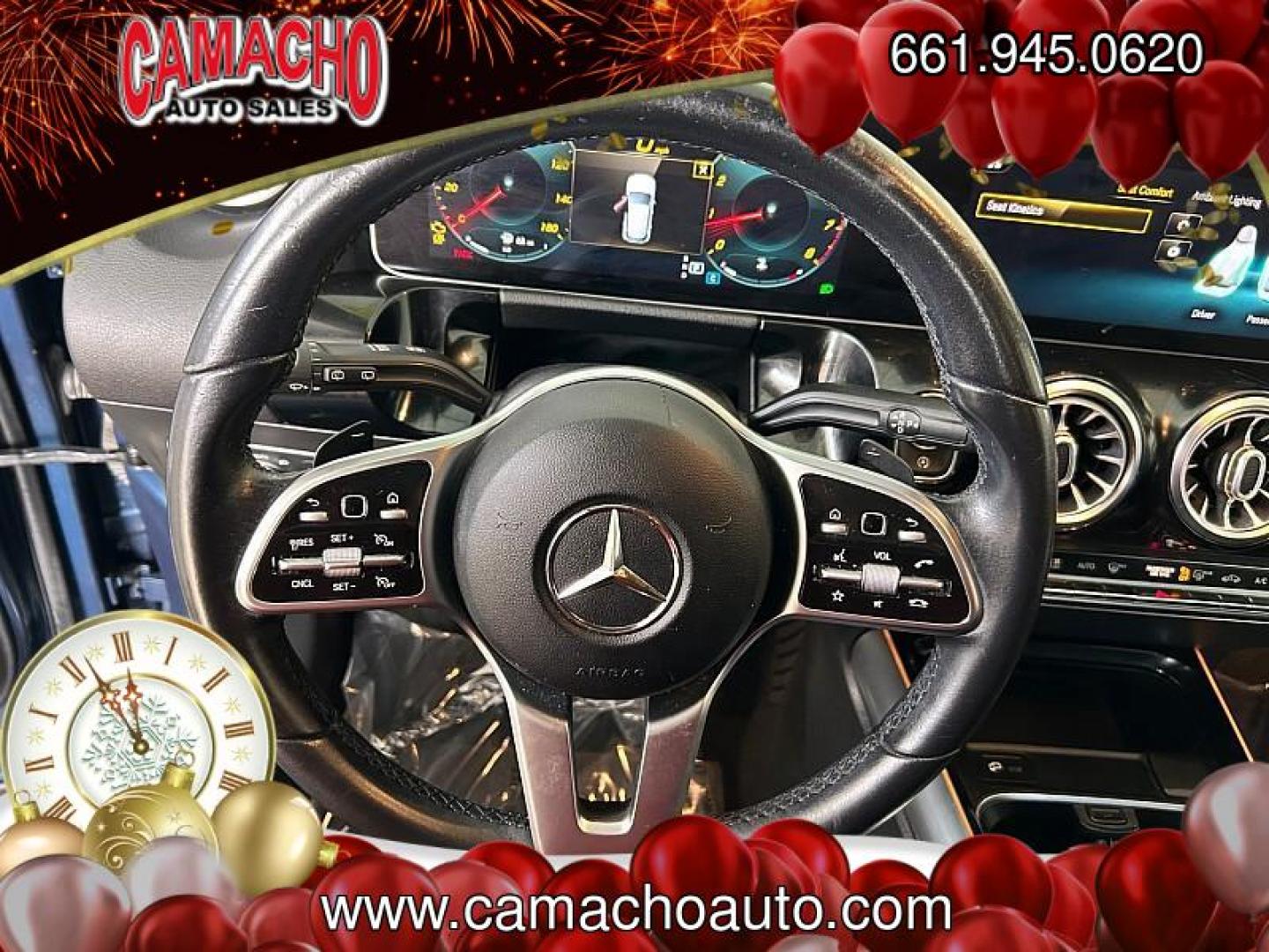 2021 BLUE Mercedes-Benz GLA (W1N4N4GB6MJ) with an 4-Cyl Turbo 2.0 Liter engine, Automatic 8-Spd DCT transmission, located at 412 Auto Vista Drive, Palmdale, CA, 93551, (661) 945-0620, 34.592636, -118.136681- Photo#23