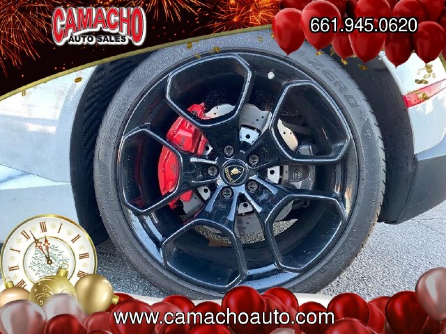 2017 WHITE Lamborghini Huracan (ZHWUC2ZF6HL) with an V10 5.2 Liter engine, Auto 7-Spd Dual-Clutch transmission, located at 412 Auto Vista Drive, Palmdale, CA, 93551, (661) 945-0620, 34.592636, -118.136681- Photo#7