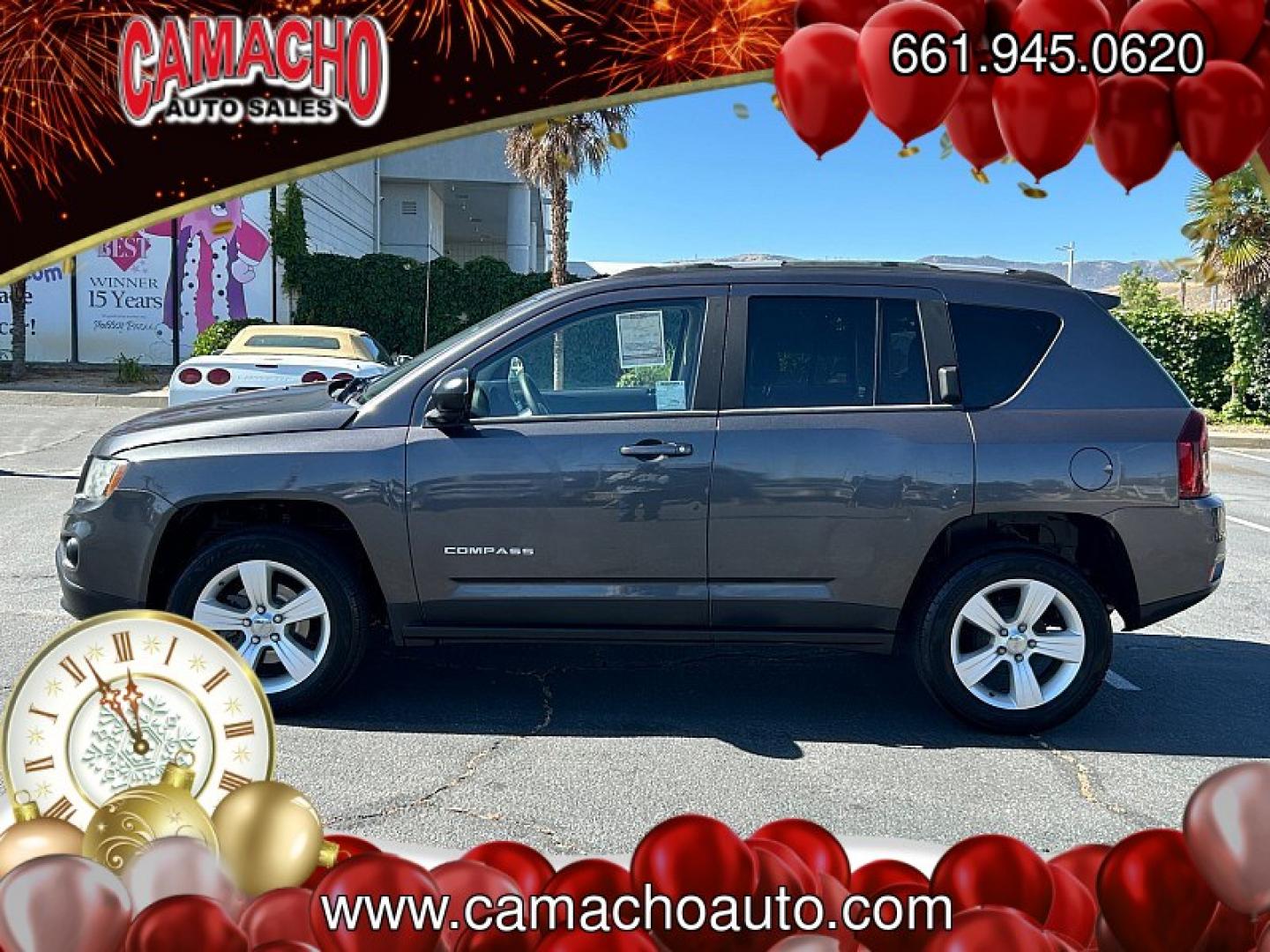 2016 Jeep Compass (1C4NJCBA5GD) with an 4-Cyl 2.0 Liter engine, located at 412 Auto Vista Drive, Palmdale, CA, 93551, (661) 945-0620, 34.592636, -118.136681 - Photo#3