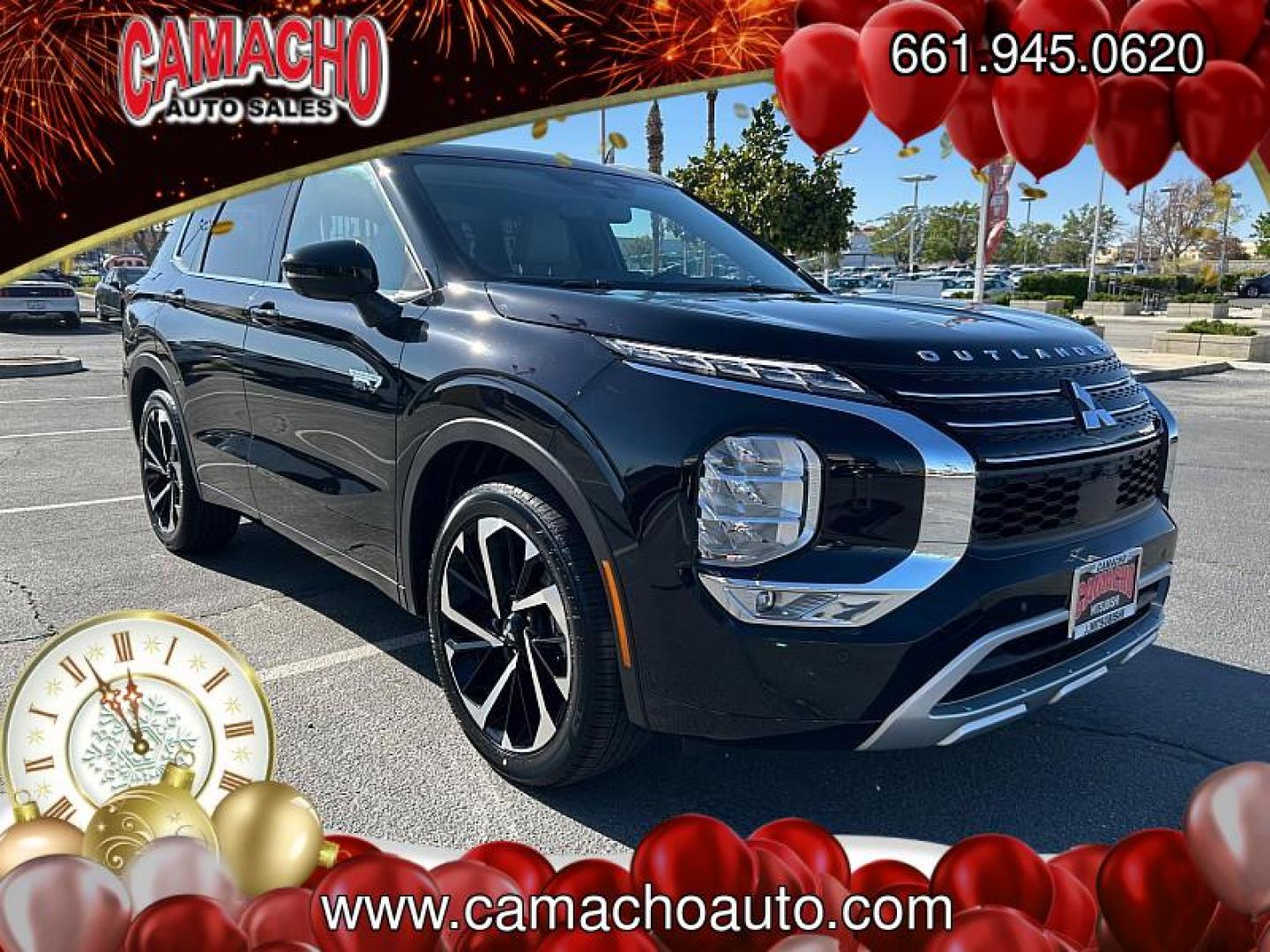 2025 Mitsubishi Outlander Plug-In Hybrid (JA4T5WA92SZ) with an 4-Cyl Hybrid 2.4 Liter engine, Automatic 1-Spd transmission, located at 412 Auto Vista Drive, Palmdale, CA, 93551, (661) 945-0620, 34.592636, -118.136681- Photo#0