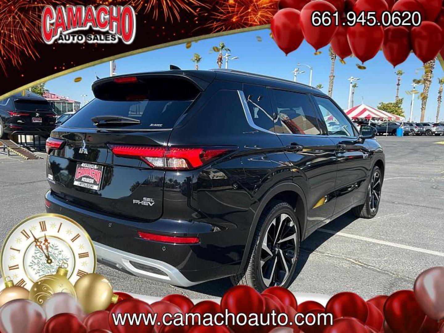 2025 Mitsubishi Outlander Plug-In Hybrid (JA4T5WA92SZ) with an 4-Cyl Hybrid 2.4 Liter engine, Automatic 1-Spd transmission, located at 412 Auto Vista Drive, Palmdale, CA, 93551, (661) 945-0620, 34.592636, -118.136681- Photo#2