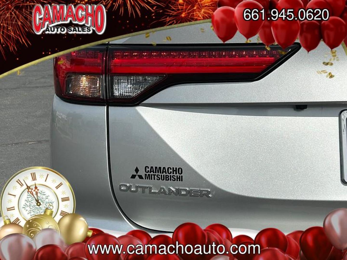 2025 SILVER Mitsubishi Outlander Plug-In Hybrid (JA4T5UA9XSZ) with an 4-Cyl Hybrid 2.4 Liter engine, Automatic 1-Spd transmission, located at 412 Auto Vista Drive, Palmdale, CA, 93551, (661) 945-0620, 34.592636, -118.136681- Photo#11