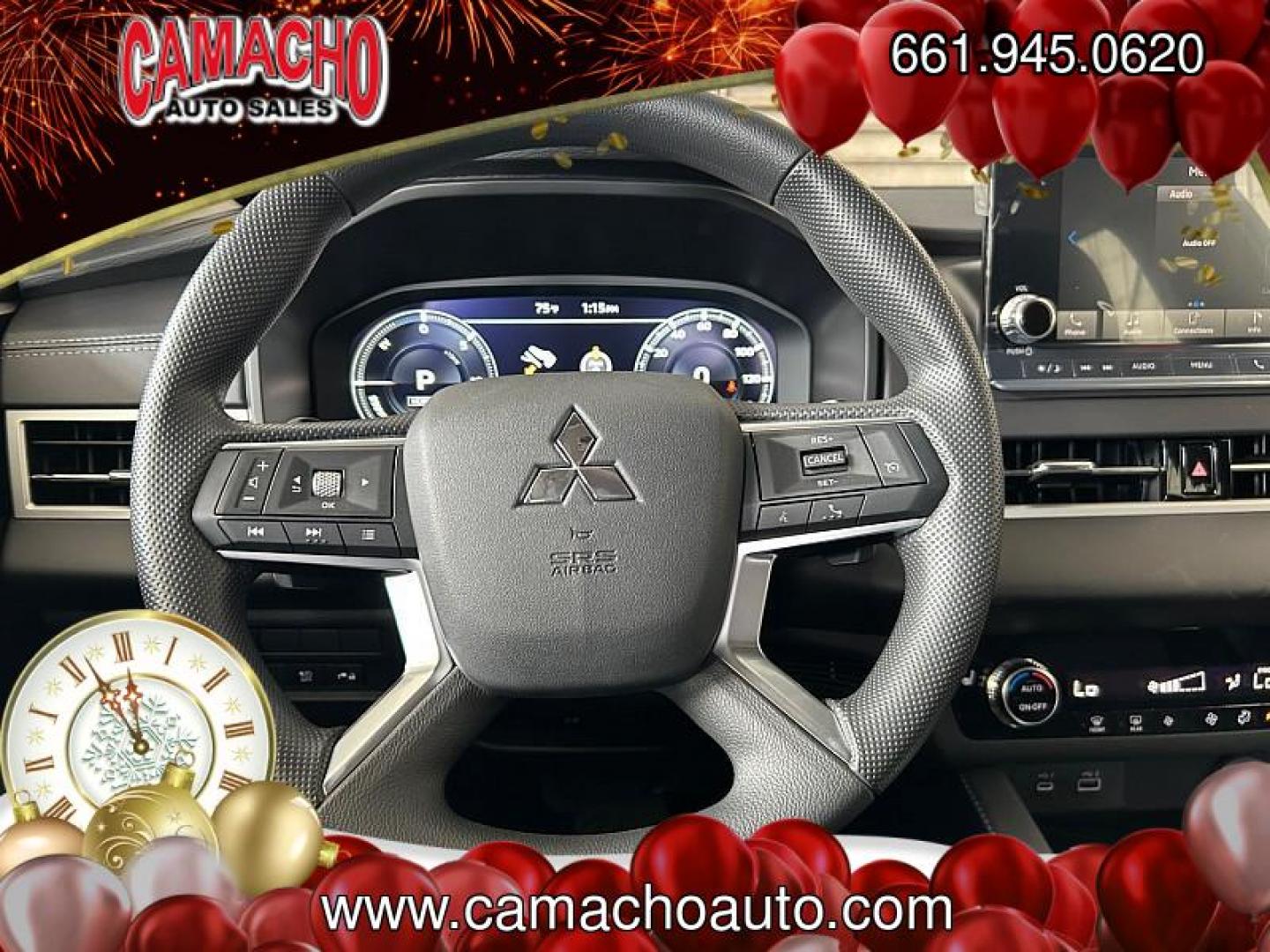2025 SILVER Mitsubishi Outlander Plug-In Hybrid (JA4T5UA9XSZ) with an 4-Cyl Hybrid 2.4 Liter engine, Automatic 1-Spd transmission, located at 412 Auto Vista Drive, Palmdale, CA, 93551, (661) 945-0620, 34.592636, -118.136681- Photo#21