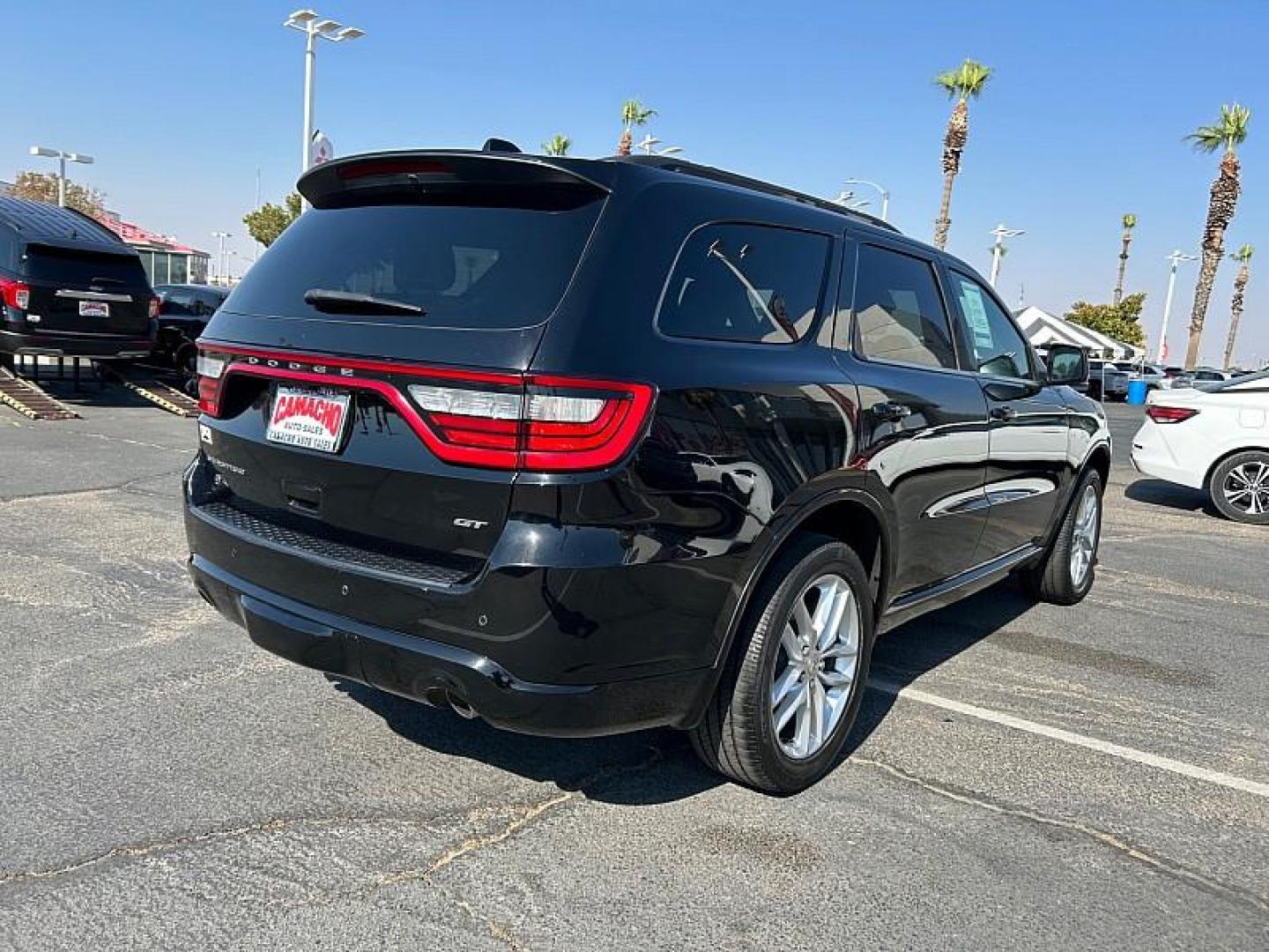 2023 BLACK Dodge Durango (1C4RDJDG7PC) with an V6 3.6 Liter engine, Automatic 8-Spd transmission, located at 412 Auto Vista Drive, Palmdale, CA, 93551, (661) 945-0620, 34.592636, -118.136681 - Photo#31