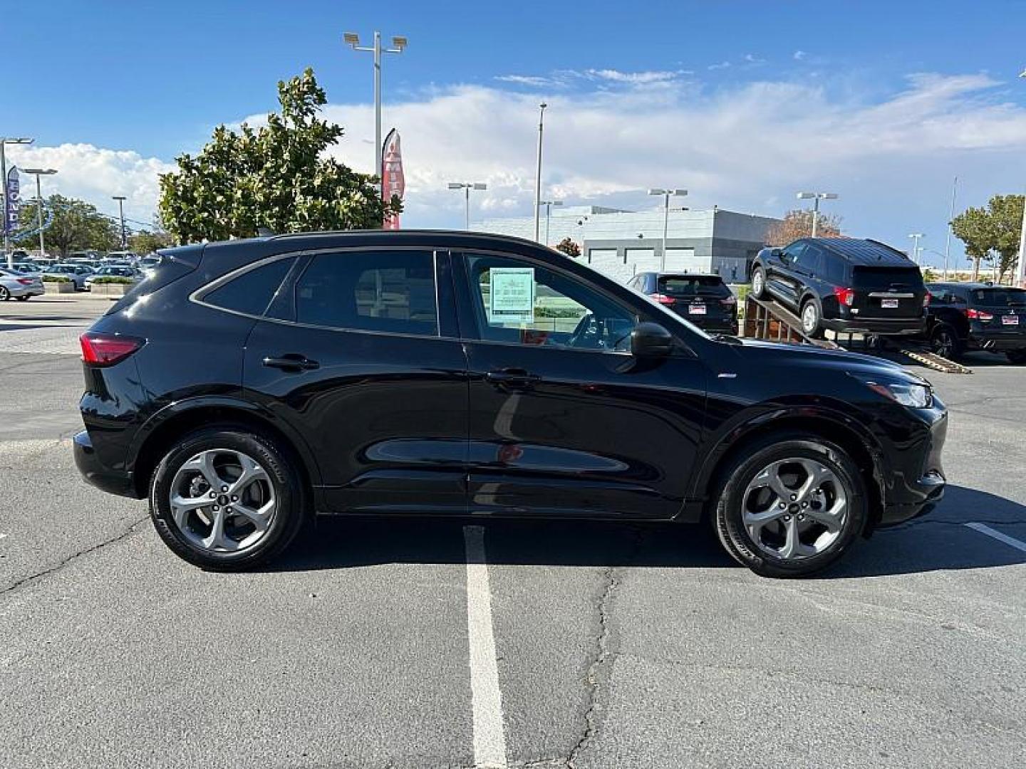 2024 BLACK Ford Escape (1FMCU9MNXRU) with an 3-Cyl EcoBoost Turbo 1.5 Liter engine, Automatic 8-Spd transmission, located at 412 Auto Vista Drive, Palmdale, CA, 93551, (661) 945-0620, 34.592636, -118.136681 - Photo#11