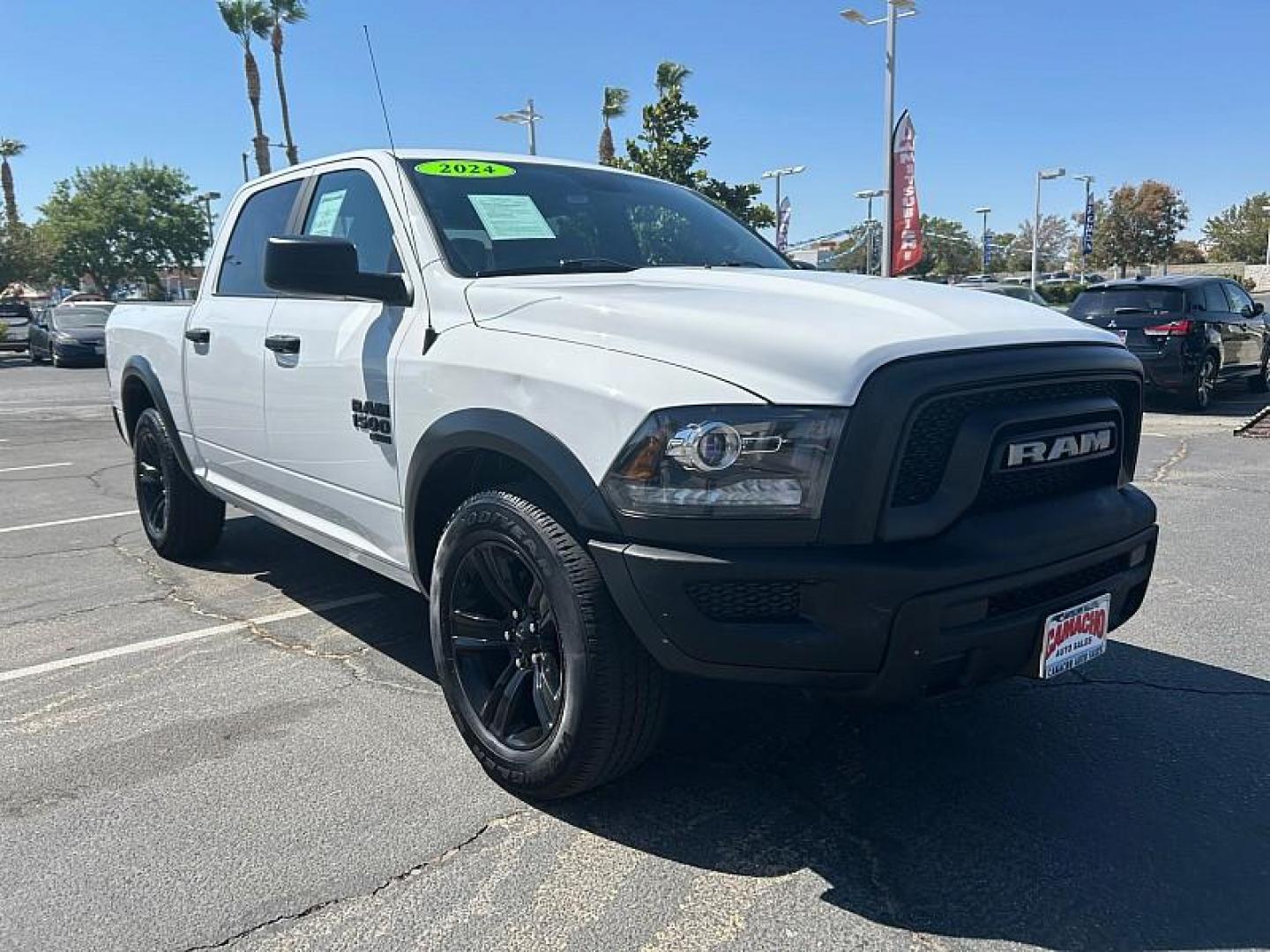 2024 WHITE Ram 1500 Classic 2WD (1C6RR6LG3RS) with an 6-Cyl 3.6 Liter engine, Automatic 8-Spd transmission, located at 412 Auto Vista Drive, Palmdale, CA, 93551, (661) 945-0620, 34.592636, -118.136681 - Photo#0