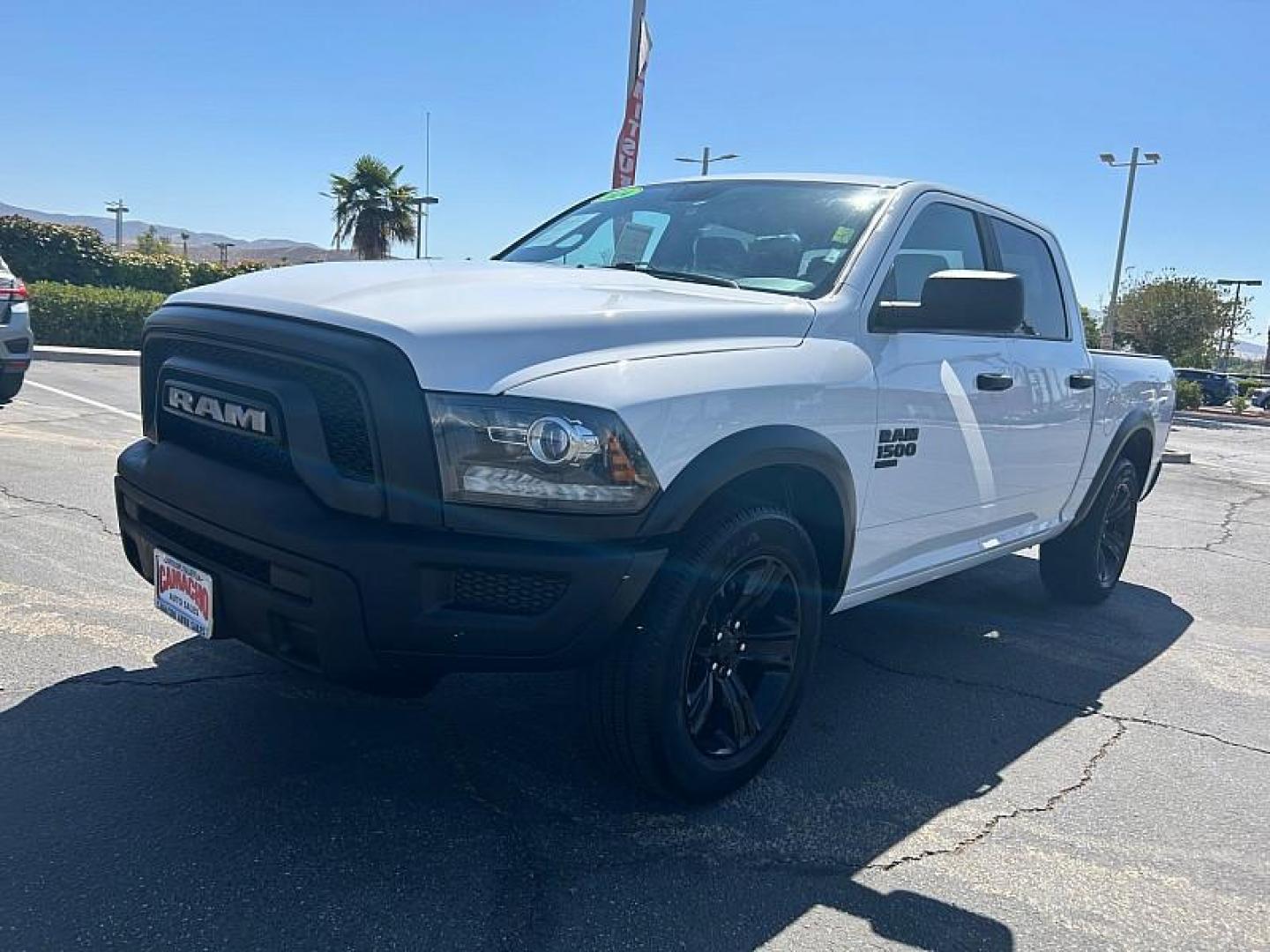 2024 WHITE Ram 1500 Classic 2WD (1C6RR6LG3RS) with an 6-Cyl 3.6 Liter engine, Automatic 8-Spd transmission, located at 412 Auto Vista Drive, Palmdale, CA, 93551, (661) 945-0620, 34.592636, -118.136681 - Photo#2