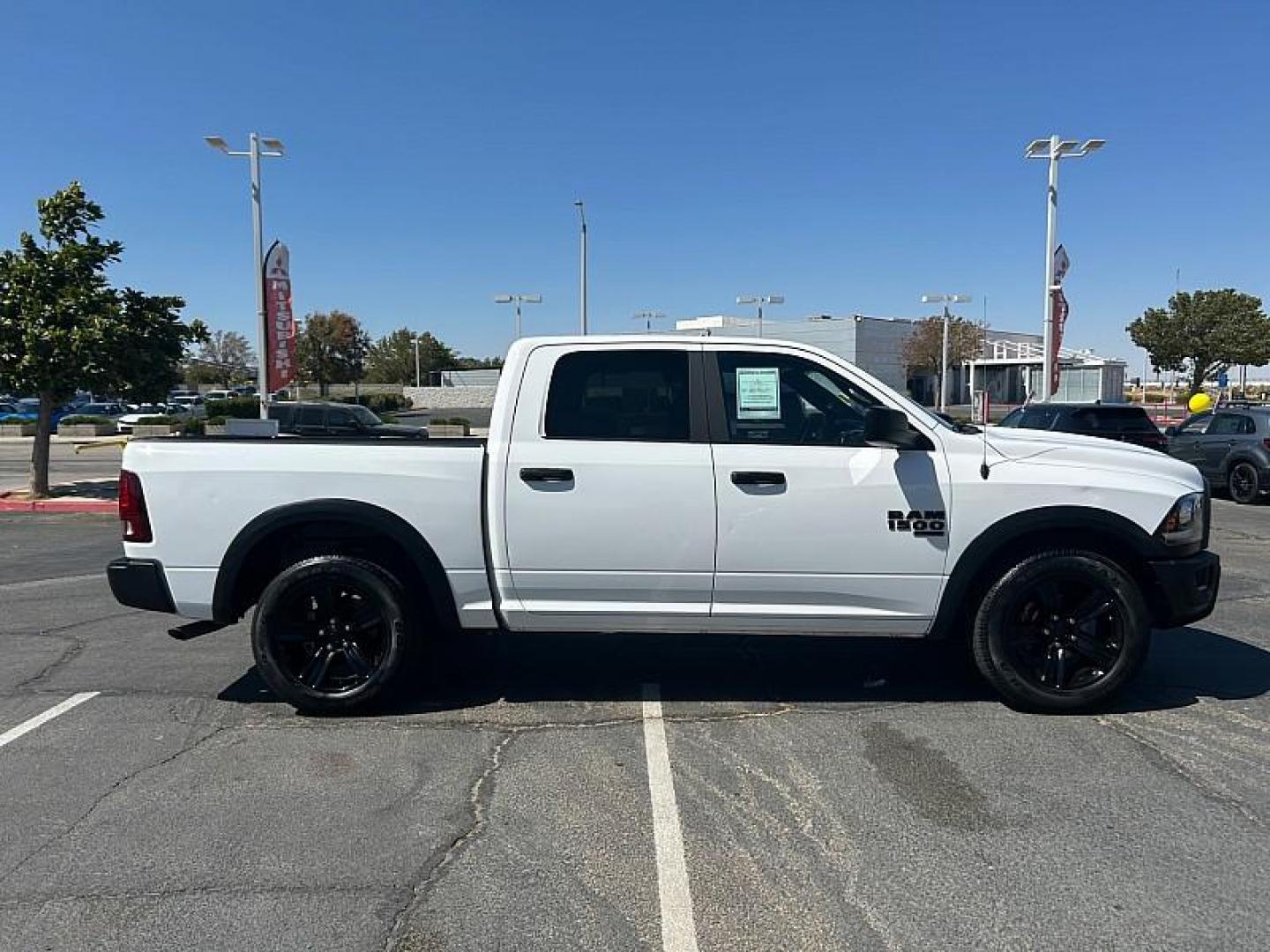 2024 WHITE Ram 1500 Classic 2WD (1C6RR6LG3RS) with an 6-Cyl 3.6 Liter engine, Automatic 8-Spd transmission, located at 412 Auto Vista Drive, Palmdale, CA, 93551, (661) 945-0620, 34.592636, -118.136681 - Photo#3