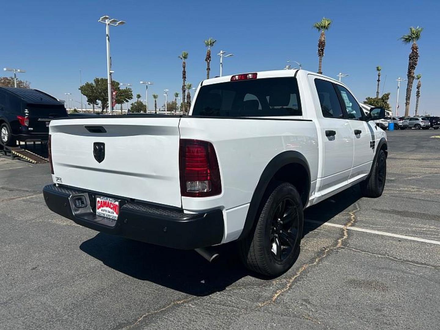 2024 WHITE Ram 1500 Classic 2WD (1C6RR6LG3RS) with an 6-Cyl 3.6 Liter engine, Automatic 8-Spd transmission, located at 412 Auto Vista Drive, Palmdale, CA, 93551, (661) 945-0620, 34.592636, -118.136681 - Photo#4