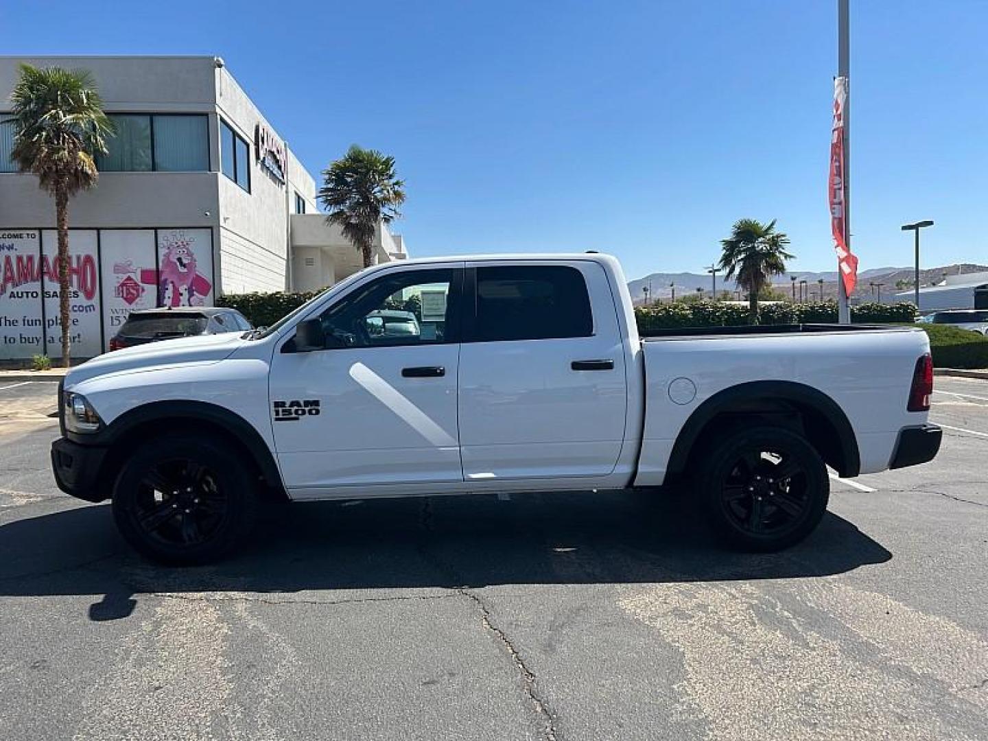 2024 WHITE Ram 1500 Classic 2WD (1C6RR6LG3RS) with an 6-Cyl 3.6 Liter engine, Automatic 8-Spd transmission, located at 412 Auto Vista Drive, Palmdale, CA, 93551, (661) 945-0620, 34.592636, -118.136681 - Photo#7