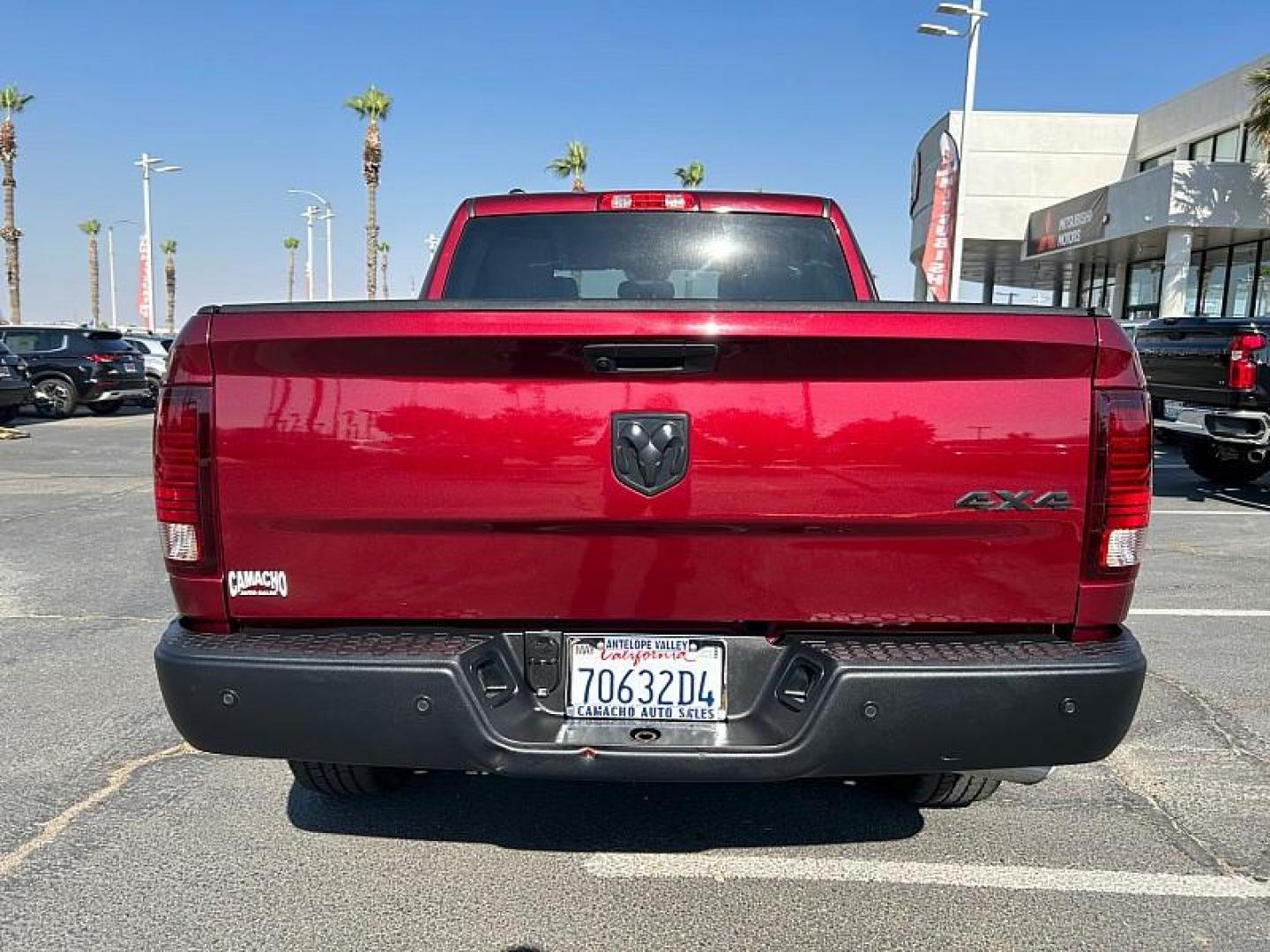 2024 RED Ram 1500 Classic 4WD (1C6RR7LG4RS) with an 6-Cyl 3.6 Liter engine, Automatic 8-Spd transmission, located at 412 Auto Vista Drive, Palmdale, CA, 93551, (661) 945-0620, 34.592636, -118.136681 - Photo#2