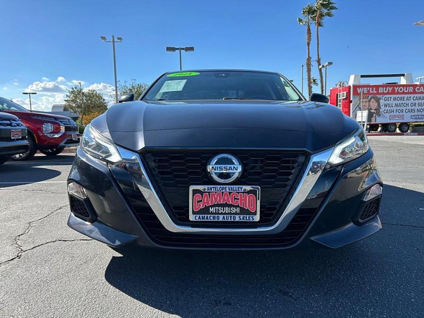 2021 BLACK Nissan Altima (1N4BL4DV2MN) with an 4-Cyl 2.5 Liter engine, Automatic Xtronic CVT transmission, located at 412 Auto Vista Drive, Palmdale, CA, 93551, (661) 945-0620, 34.592636, -118.136681 - Photo#1