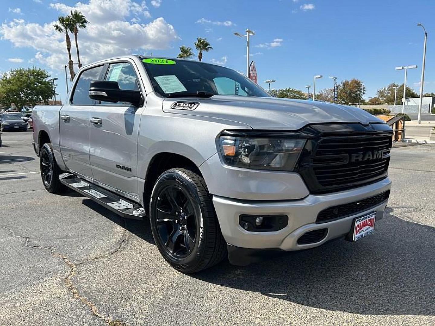 2021 SILVER Ram 1500 2WD (1C6RREFT7MN) with an 8-Cyl 5.7 Liter engine, Automatic 8-Spd transmission, located at 412 Auto Vista Drive, Palmdale, CA, 93551, (661) 945-0620, 34.592636, -118.136681 - Photo#0