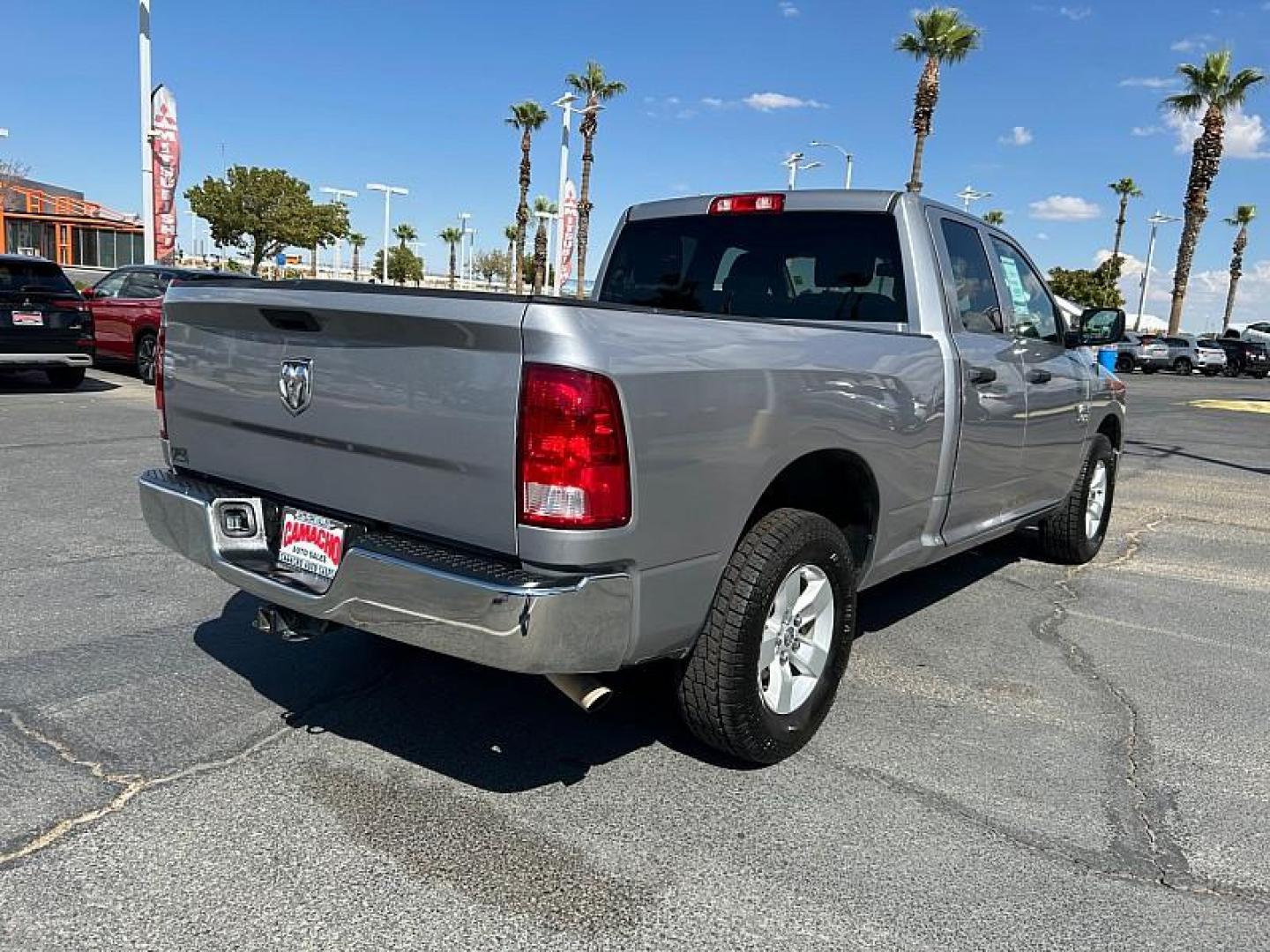 2019 SILVER Ram 1500 Classic 2WD (1C6RR6FG3KS) with an 6-Cyl 3.6 Liter engine, Automatic 8-Spd transmission, located at 412 Auto Vista Drive, Palmdale, CA, 93551, (661) 945-0620, 34.592636, -118.136681 - Photo#3