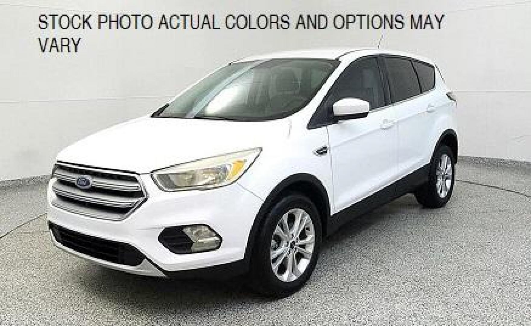 2017 WHITE Ford Escape (1FMCU0F79HU) with an 4-Cyl 2.5 Liter engine, Auto 6-Spd w/SelShft transmission, located at 412 Auto Vista Drive, Palmdale, CA, 93551, (661) 945-0620, 34.592636, -118.136681 - Photo#0