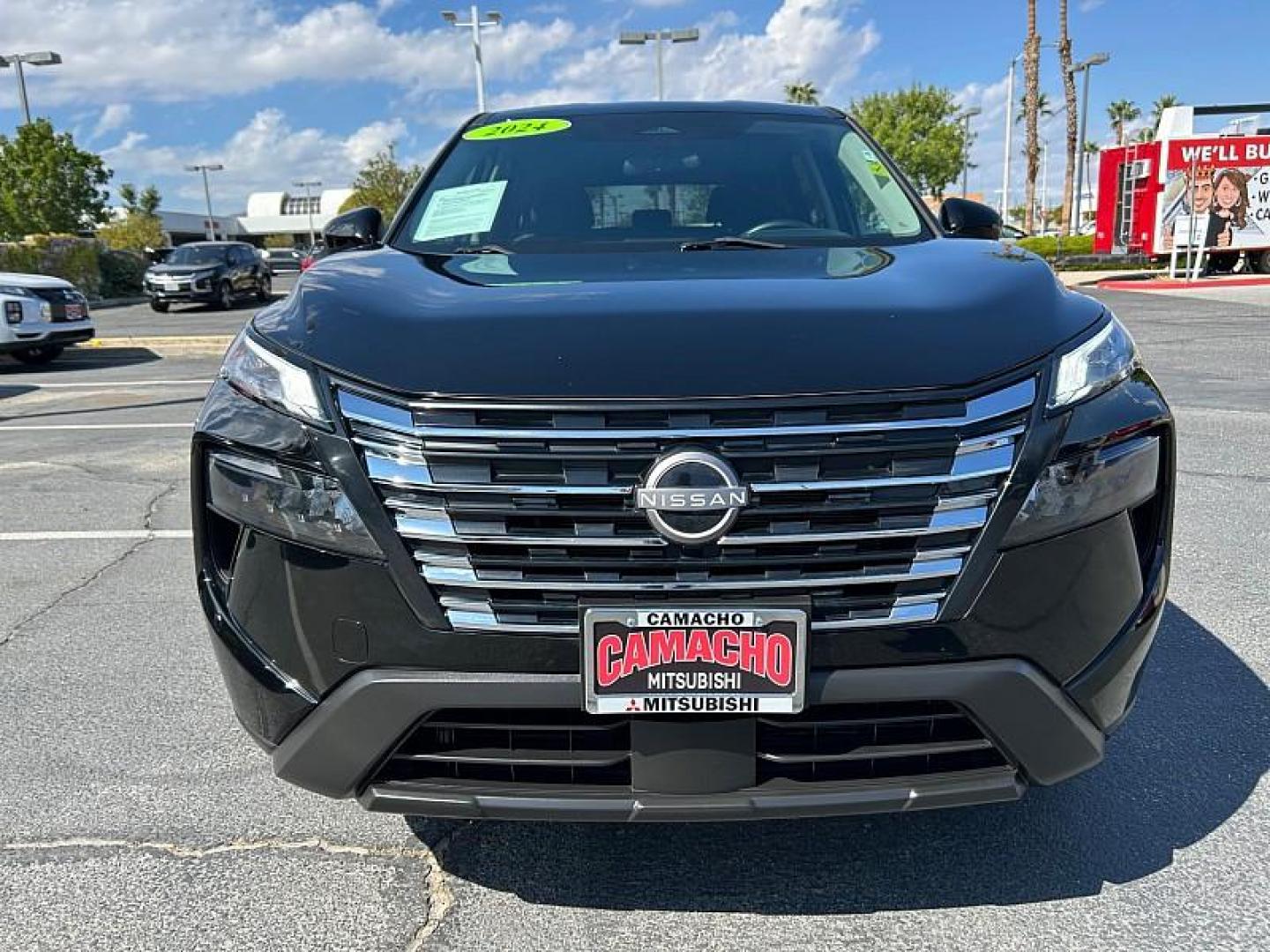 2024 BLACK Nissan Rogue (5N1BT3BAXRC) with an 3-Cyl Turbo 1.5 Liter engine, Automatic CVT transmission, located at 412 Auto Vista Drive, Palmdale, CA, 93551, (661) 945-0620, 34.592636, -118.136681 - Photo#1