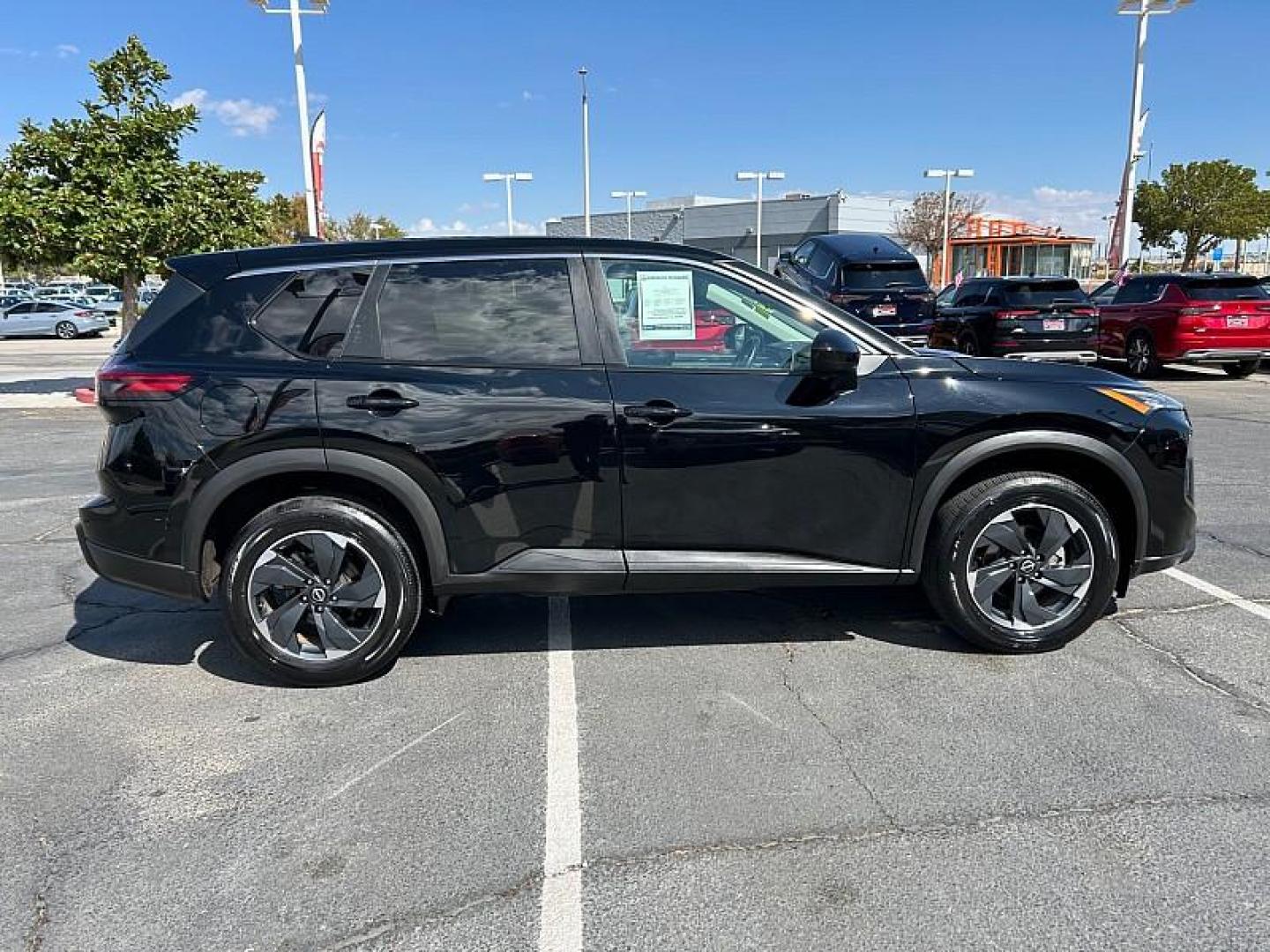 2024 BLACK Nissan Rogue (5N1BT3BAXRC) with an 3-Cyl Turbo 1.5 Liter engine, Automatic CVT transmission, located at 412 Auto Vista Drive, Palmdale, CA, 93551, (661) 945-0620, 34.592636, -118.136681 - Photo#5