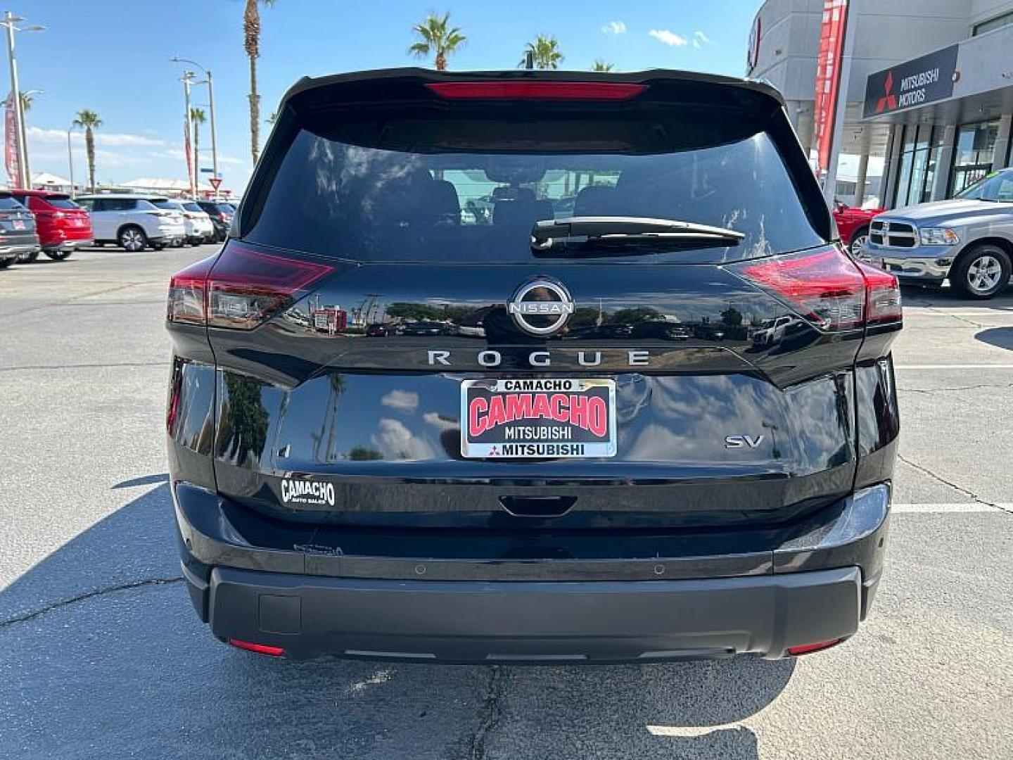 2024 BLACK Nissan Rogue (5N1BT3BAXRC) with an 3-Cyl Turbo 1.5 Liter engine, Automatic CVT transmission, located at 412 Auto Vista Drive, Palmdale, CA, 93551, (661) 945-0620, 34.592636, -118.136681 - Photo#7