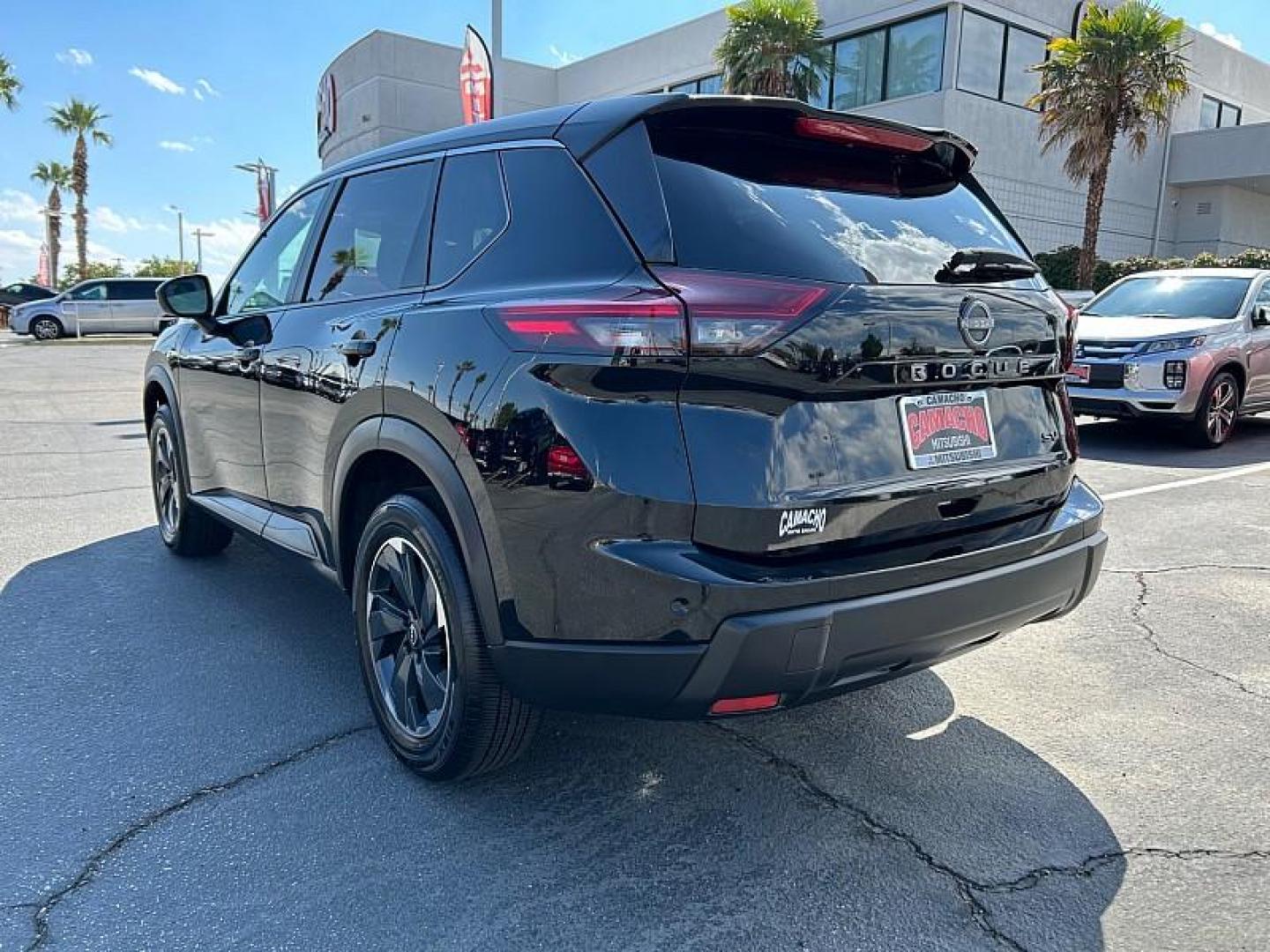 2024 BLACK Nissan Rogue (5N1BT3BAXRC) with an 3-Cyl Turbo 1.5 Liter engine, Automatic CVT transmission, located at 412 Auto Vista Drive, Palmdale, CA, 93551, (661) 945-0620, 34.592636, -118.136681 - Photo#8