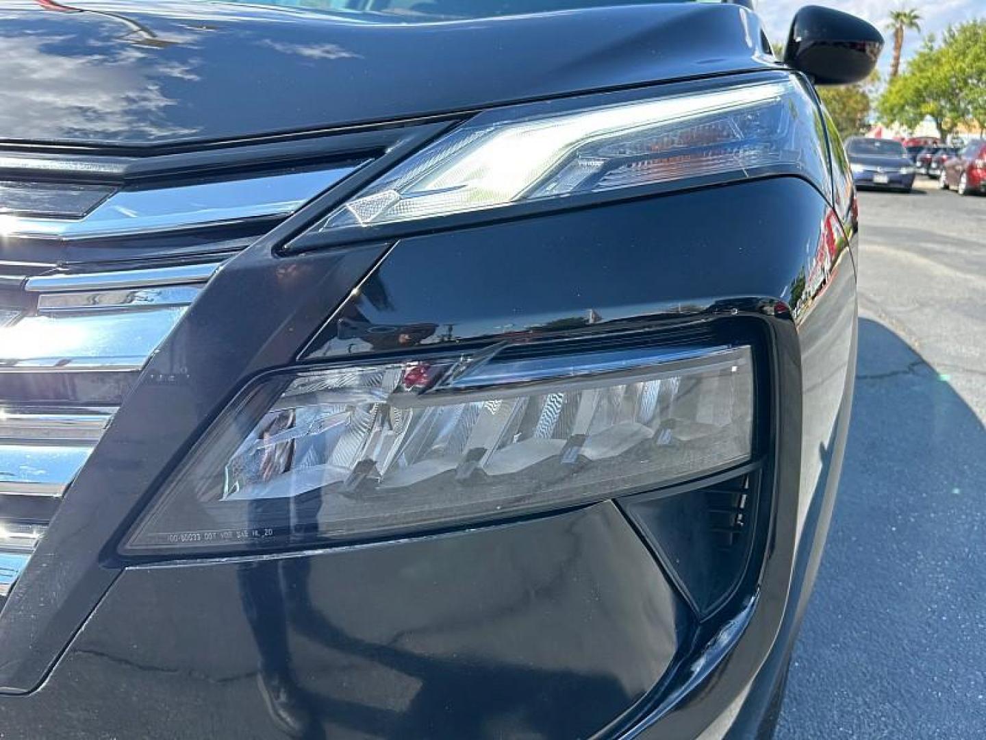 2024 BLACK Nissan Rogue (5N1BT3BAXRC) with an 3-Cyl Turbo 1.5 Liter engine, Automatic CVT transmission, located at 412 Auto Vista Drive, Palmdale, CA, 93551, (661) 945-0620, 34.592636, -118.136681 - Photo#9