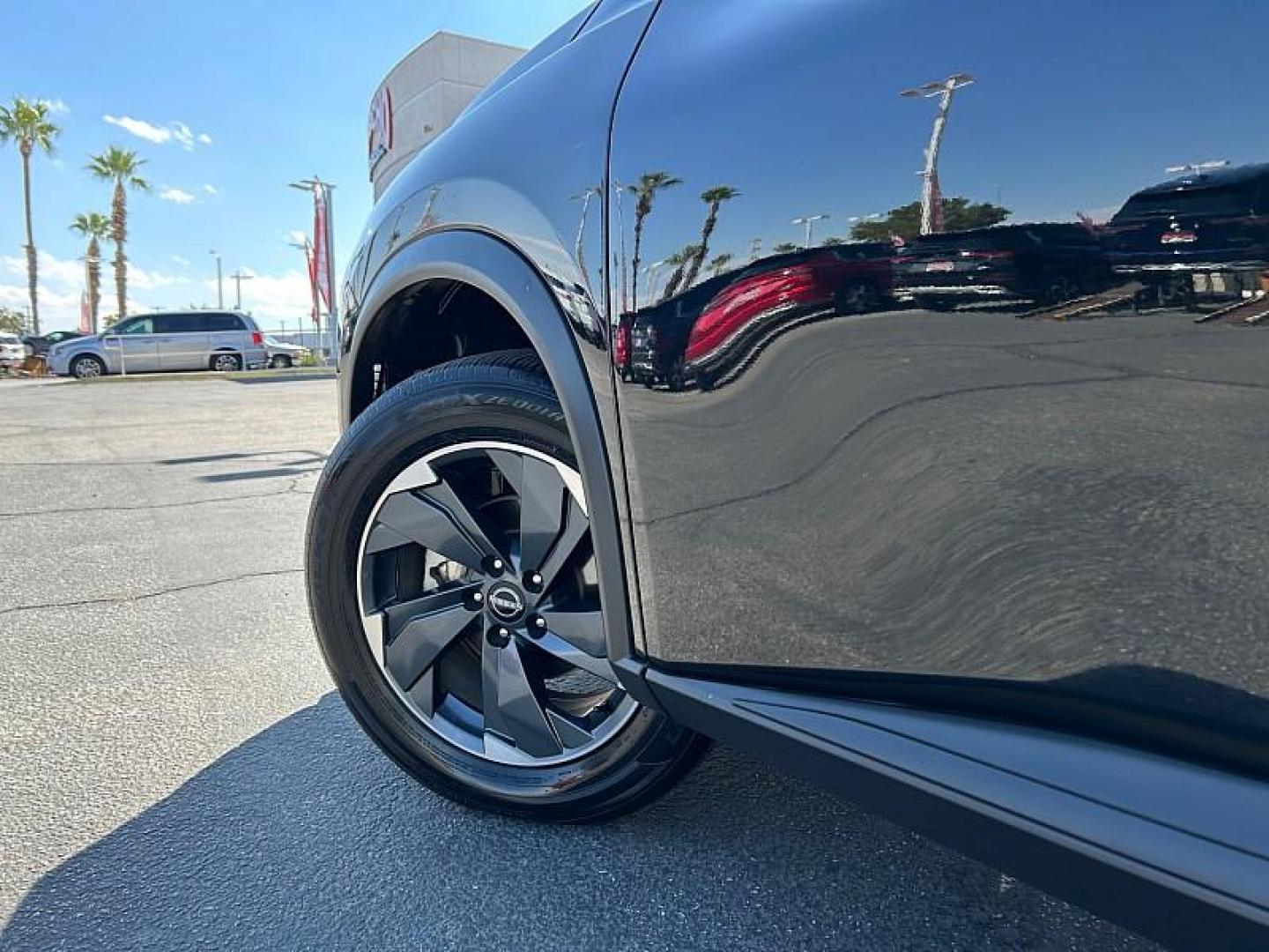 2024 BLACK Nissan Rogue (5N1BT3BAXRC) with an 3-Cyl Turbo 1.5 Liter engine, Automatic CVT transmission, located at 412 Auto Vista Drive, Palmdale, CA, 93551, (661) 945-0620, 34.592636, -118.136681 - Photo#10