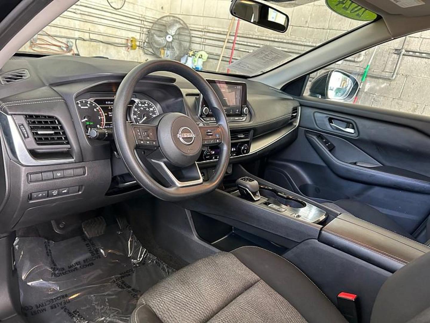 2024 BLACK Nissan Rogue (5N1BT3BAXRC) with an 3-Cyl Turbo 1.5 Liter engine, Automatic CVT transmission, located at 412 Auto Vista Drive, Palmdale, CA, 93551, (661) 945-0620, 34.592636, -118.136681 - Photo#17