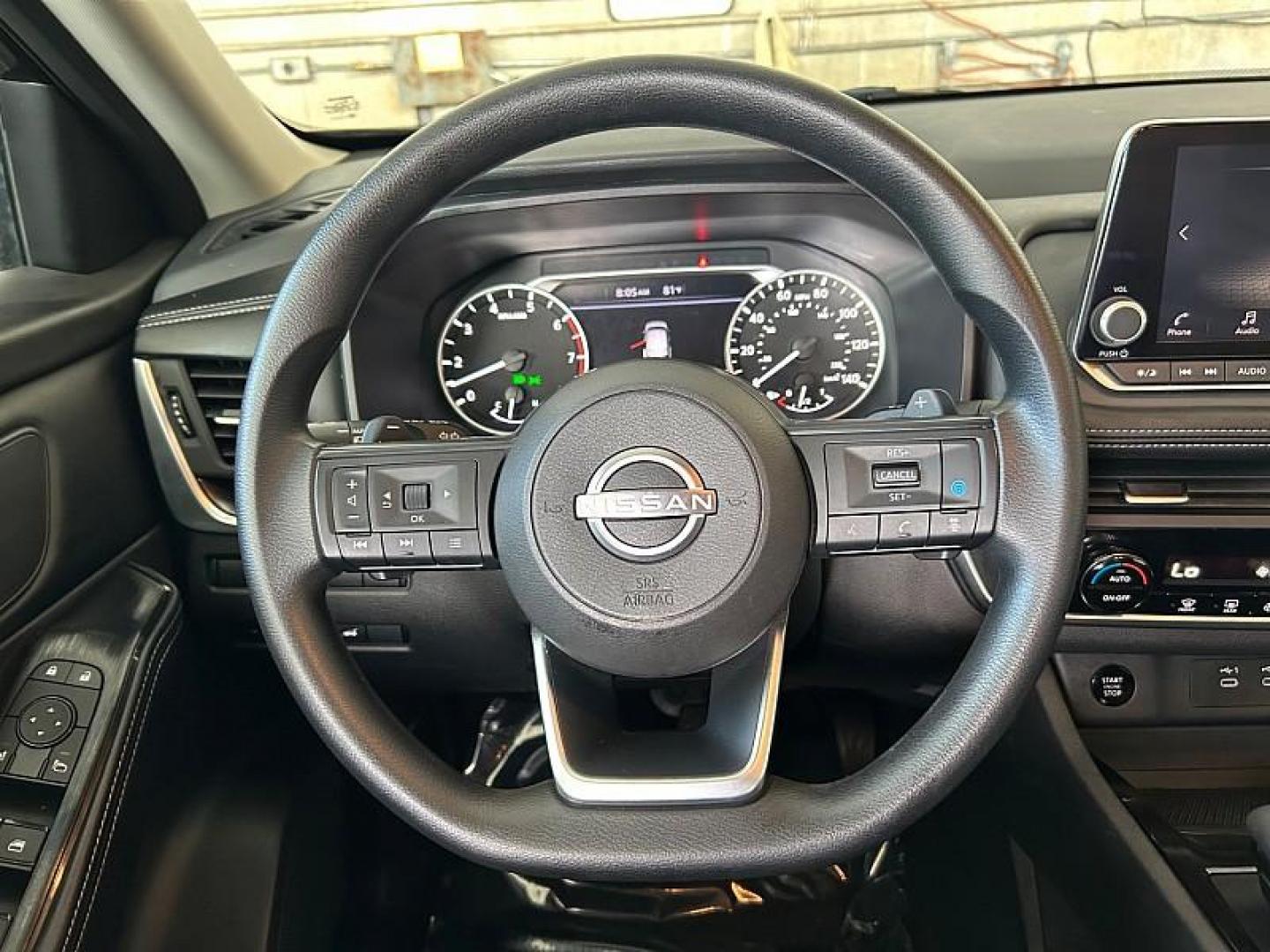 2024 BLACK Nissan Rogue (5N1BT3BAXRC) with an 3-Cyl Turbo 1.5 Liter engine, Automatic CVT transmission, located at 412 Auto Vista Drive, Palmdale, CA, 93551, (661) 945-0620, 34.592636, -118.136681 - Photo#19