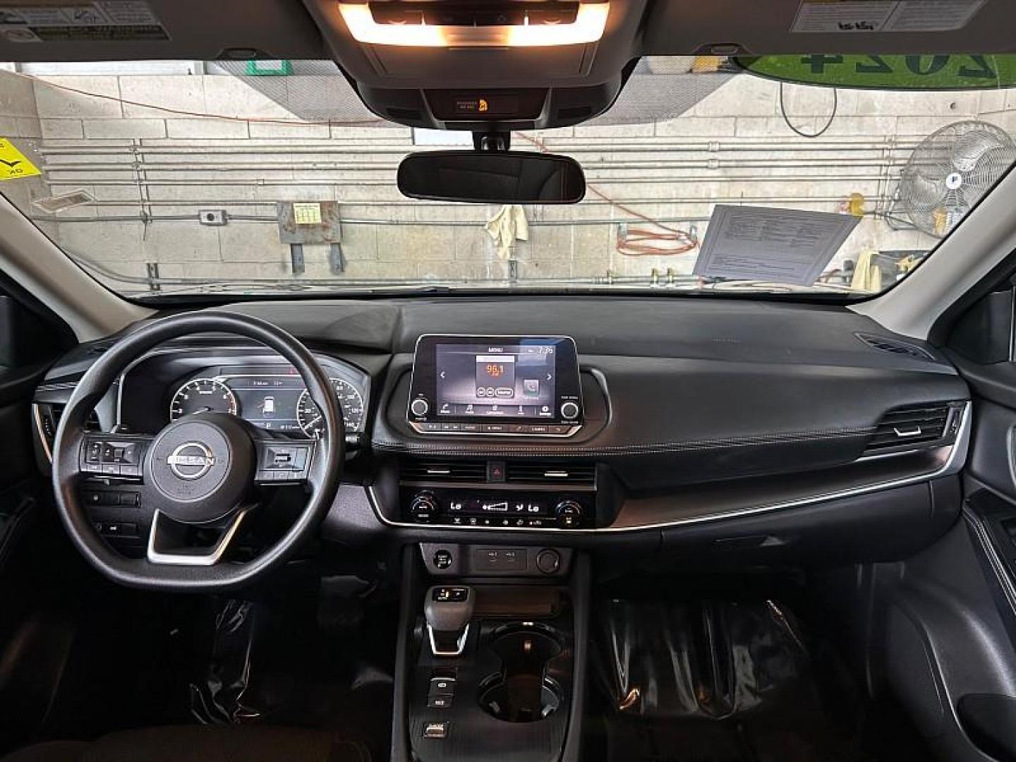 2024 BLACK Nissan Rogue (5N1BT3BA3RC) with an 3-Cyl Turbo 1.5 Liter engine, Automatic CVT transmission, located at 412 Auto Vista Drive, Palmdale, CA, 93551, (661) 945-0620, 34.592636, -118.136681 - Photo#14