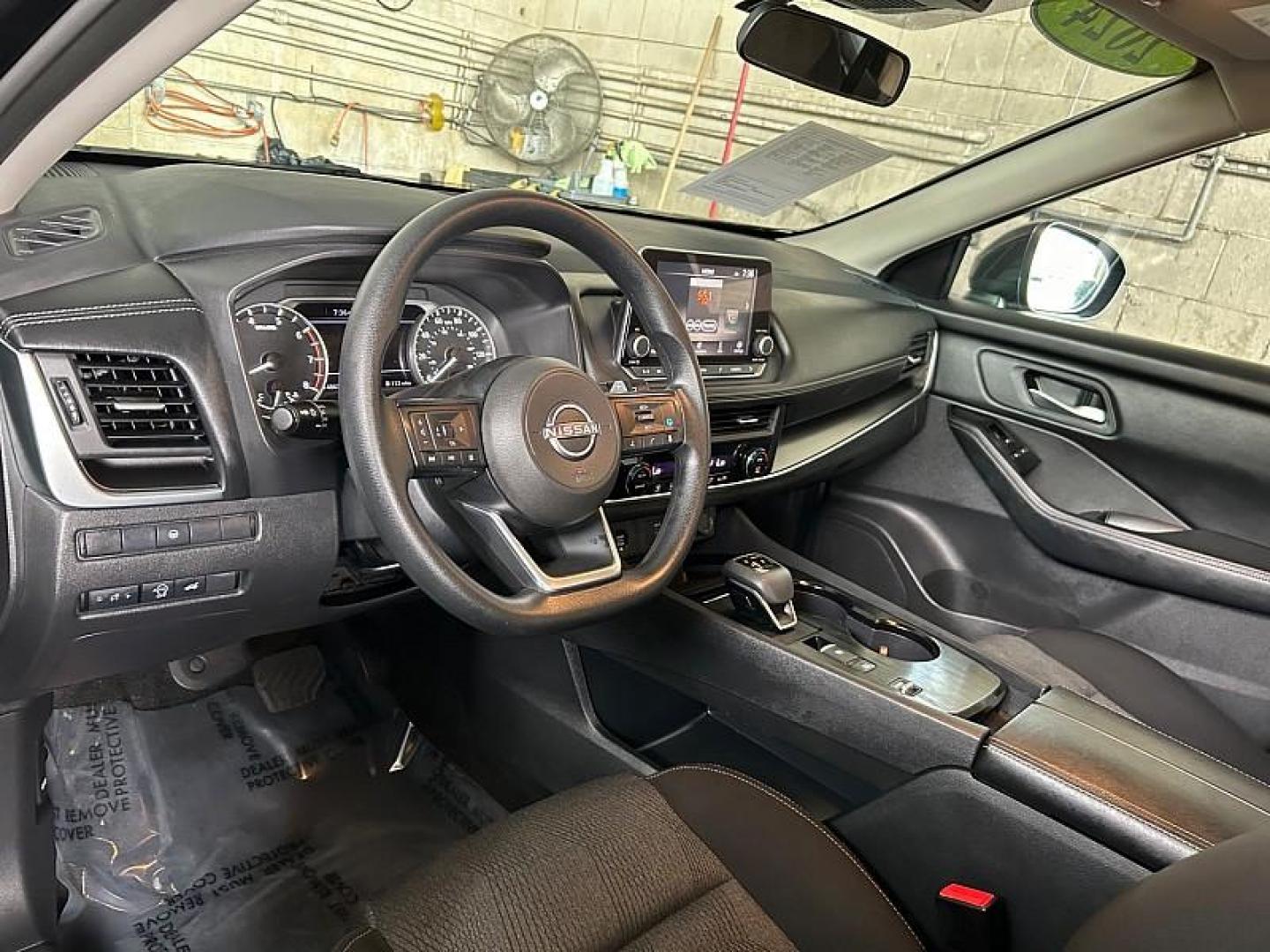 2024 BLACK Nissan Rogue (5N1BT3BA3RC) with an 3-Cyl Turbo 1.5 Liter engine, Automatic CVT transmission, located at 412 Auto Vista Drive, Palmdale, CA, 93551, (661) 945-0620, 34.592636, -118.136681 - Photo#15