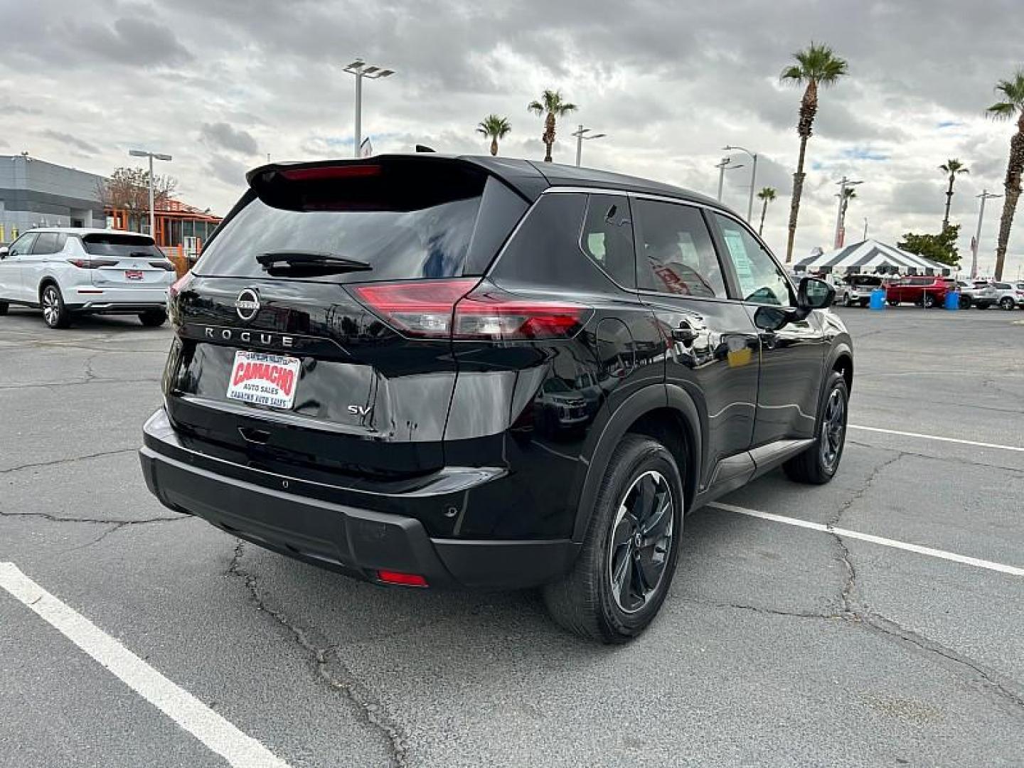 2024 BLACK Nissan Rogue (5N1BT3BA3RC) with an 3-Cyl Turbo 1.5 Liter engine, Automatic CVT transmission, located at 412 Auto Vista Drive, Palmdale, CA, 93551, (661) 945-0620, 34.592636, -118.136681 - Photo#22