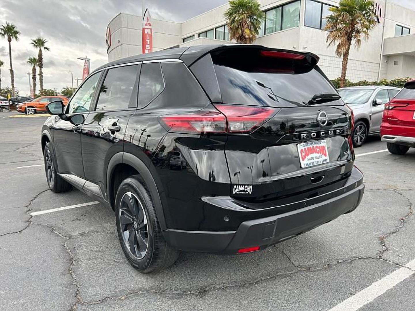 2024 BLACK Nissan Rogue (5N1BT3BA3RC) with an 3-Cyl Turbo 1.5 Liter engine, Automatic CVT transmission, located at 412 Auto Vista Drive, Palmdale, CA, 93551, (661) 945-0620, 34.592636, -118.136681 - Photo#28