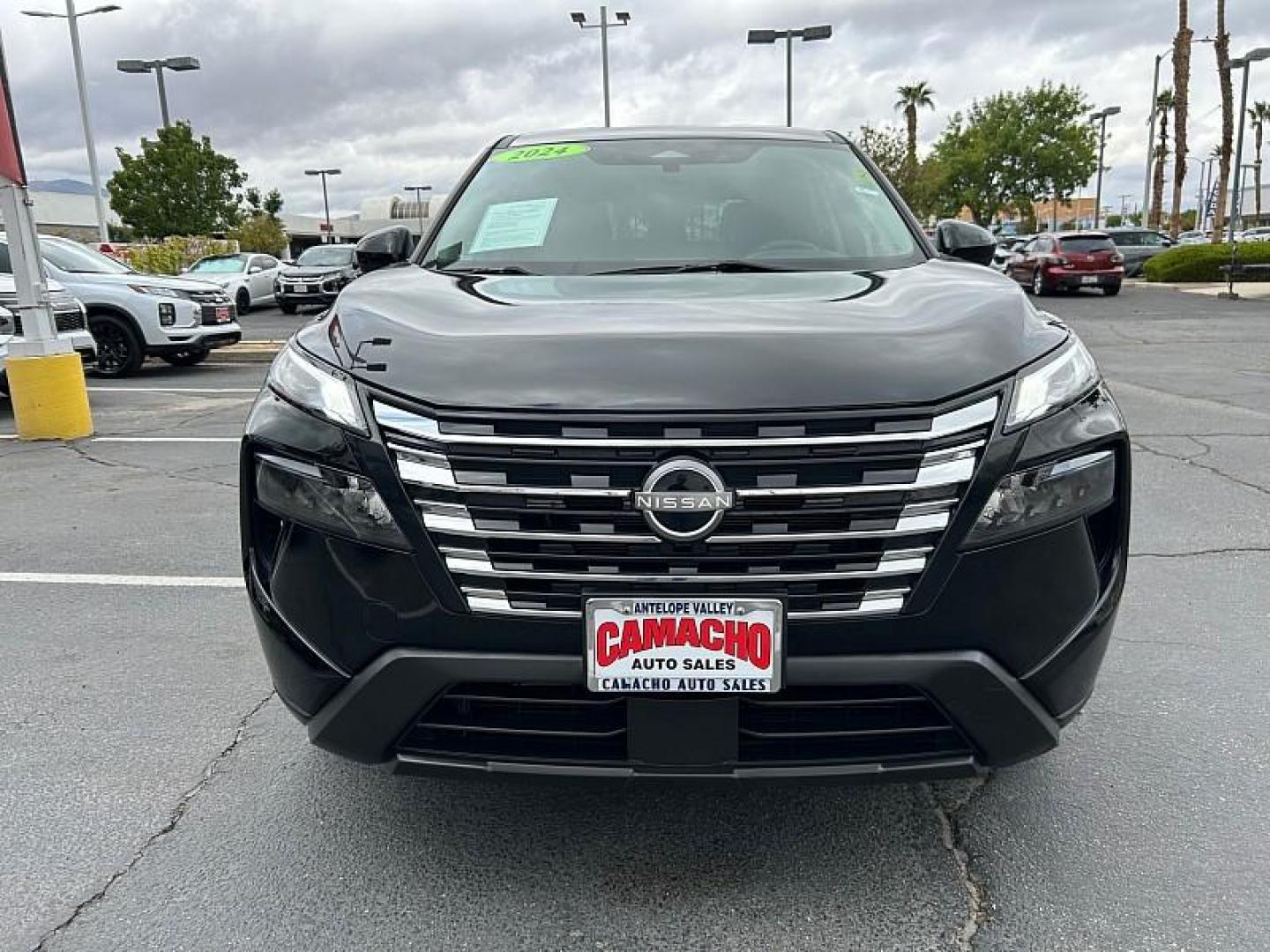 2024 BLACK Nissan Rogue (5N1BT3BA3RC) with an 3-Cyl Turbo 1.5 Liter engine, Automatic CVT transmission, located at 412 Auto Vista Drive, Palmdale, CA, 93551, (661) 945-0620, 34.592636, -118.136681 - Photo#1