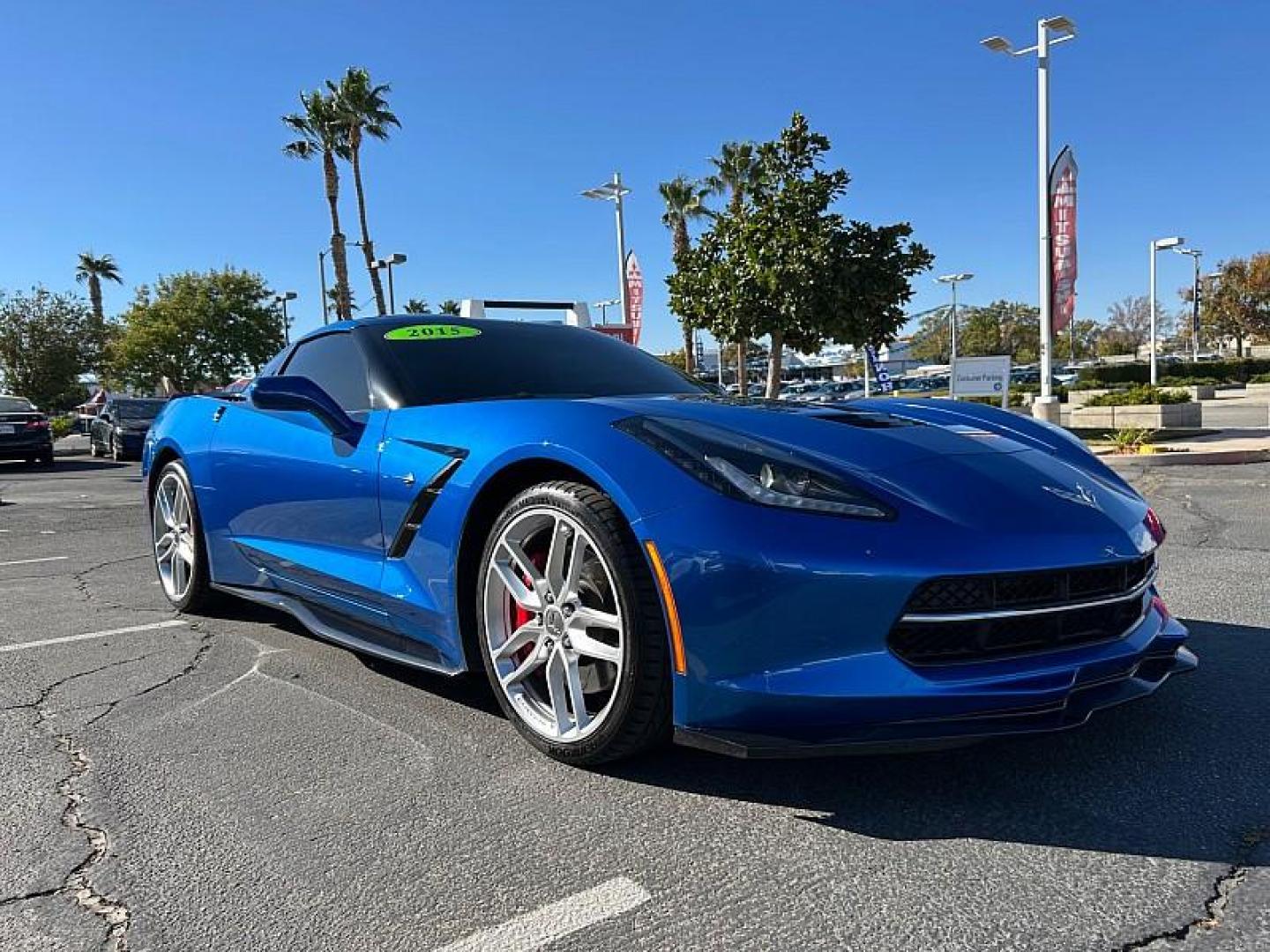 2015 BLUE Chevrolet Corvette (1G1YM2D78F5) with an V8 6.2 Liter engine, located at 412 Auto Vista Drive, Palmdale, CA, 93551, (661) 945-0620, 34.592636, -118.136681 - Photo#0