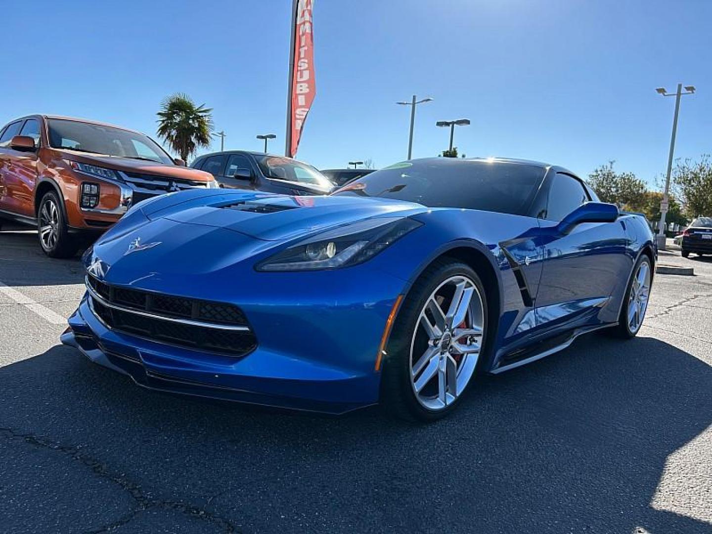 2015 BLUE Chevrolet Corvette (1G1YM2D78F5) with an V8 6.2 Liter engine, located at 412 Auto Vista Drive, Palmdale, CA, 93551, (661) 945-0620, 34.592636, -118.136681 - Photo#6