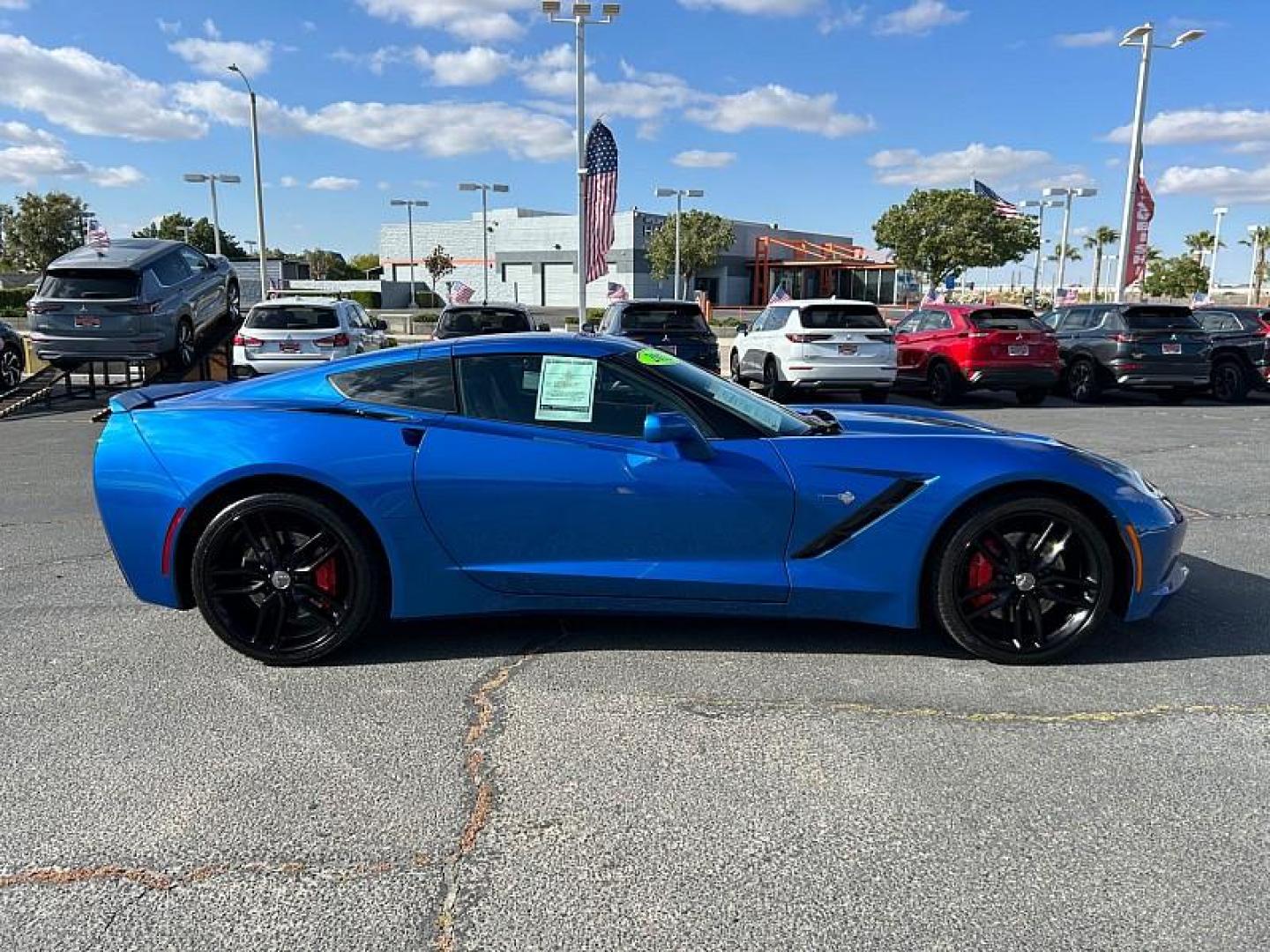 2015 BLUE Chevrolet Corvette (1G1YM2D78F5) with an V8 6.2 Liter engine, Automatic transmission, located at 412 Auto Vista Drive, Palmdale, CA, 93551, (661) 945-0620, 34.592636, -118.136681 - Photo#3